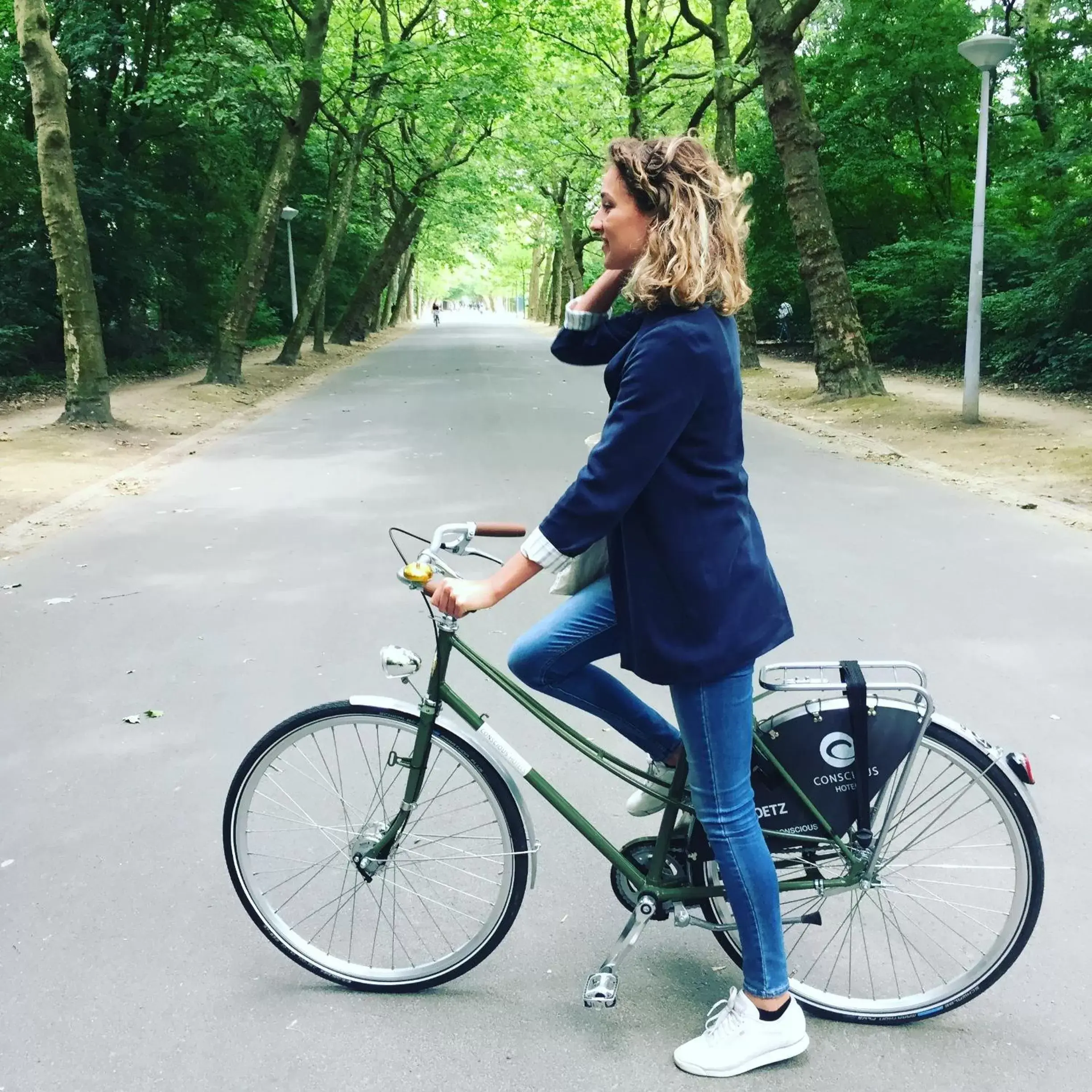 Cycling, Biking in Conscious Hotel Vondelpark