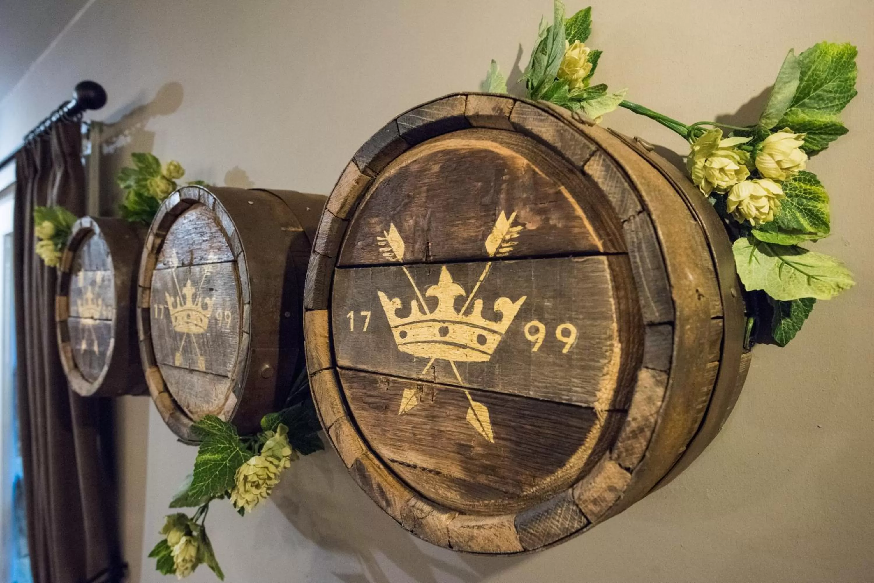 Decorative detail in The Caledonian Hotel