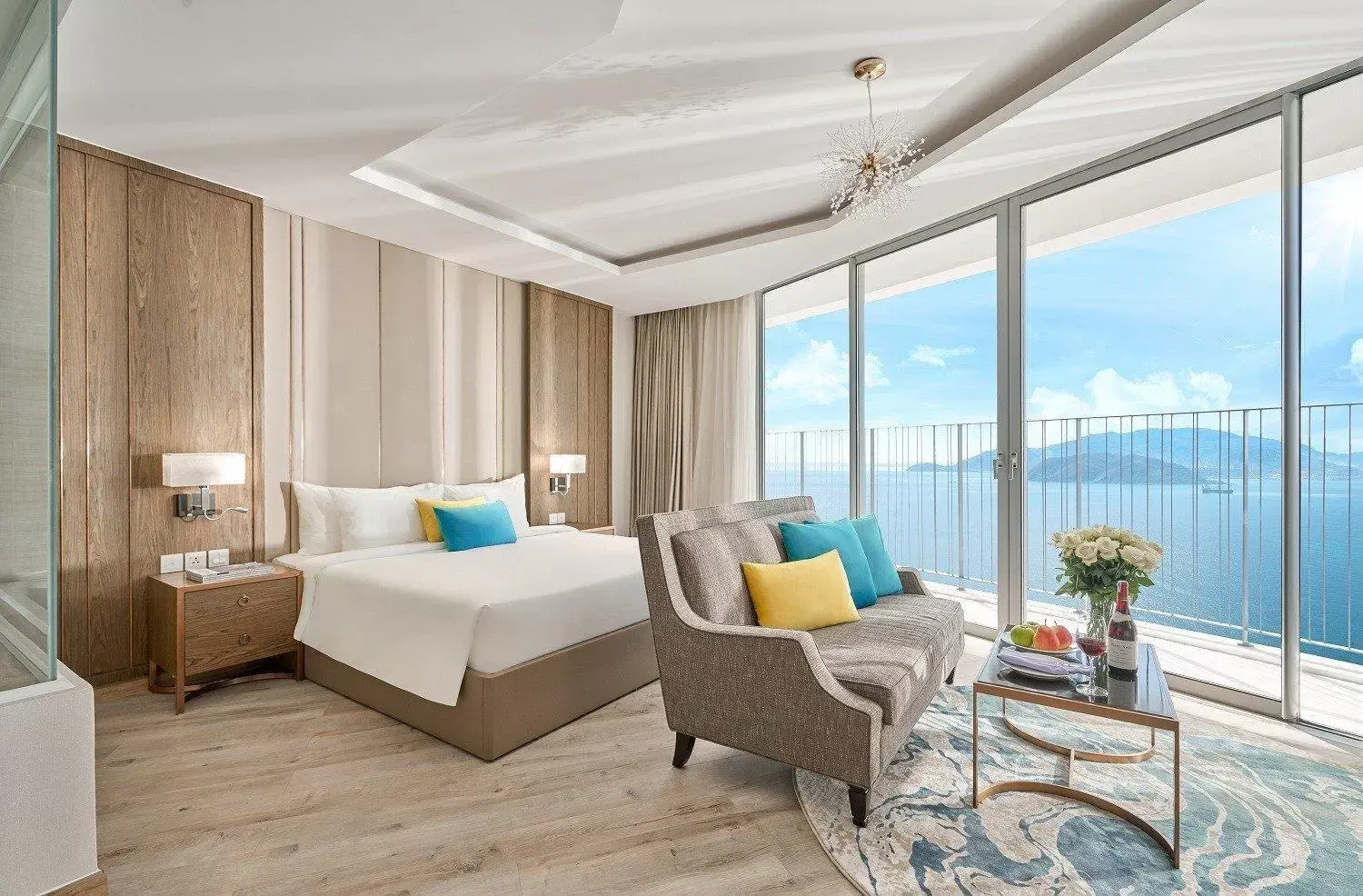King Suite with Ocean View in NKH Panorama Grand Residences Nha Trang King Suite with Ocean View in NKH Panorama Grand Residences Nha Trang