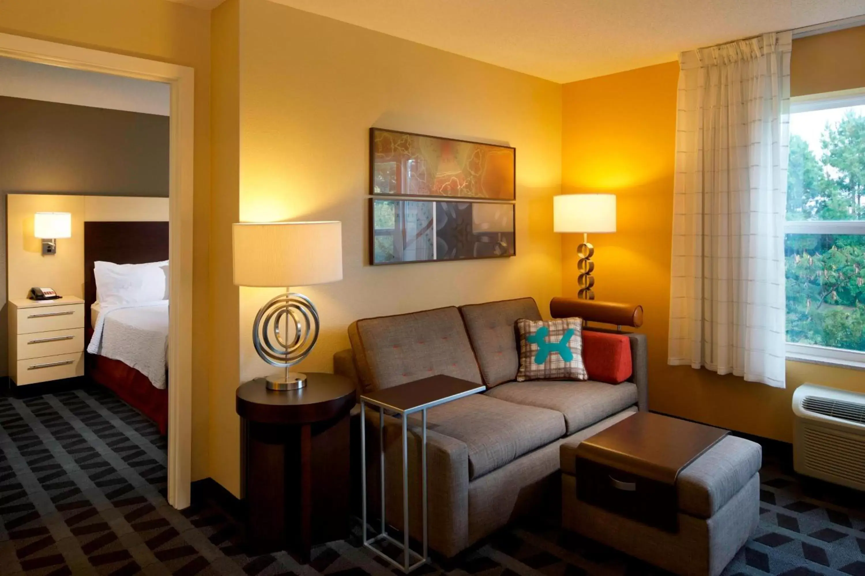 Bedroom, Seating Area in TownePlace Suites by Marriott Jacksonville