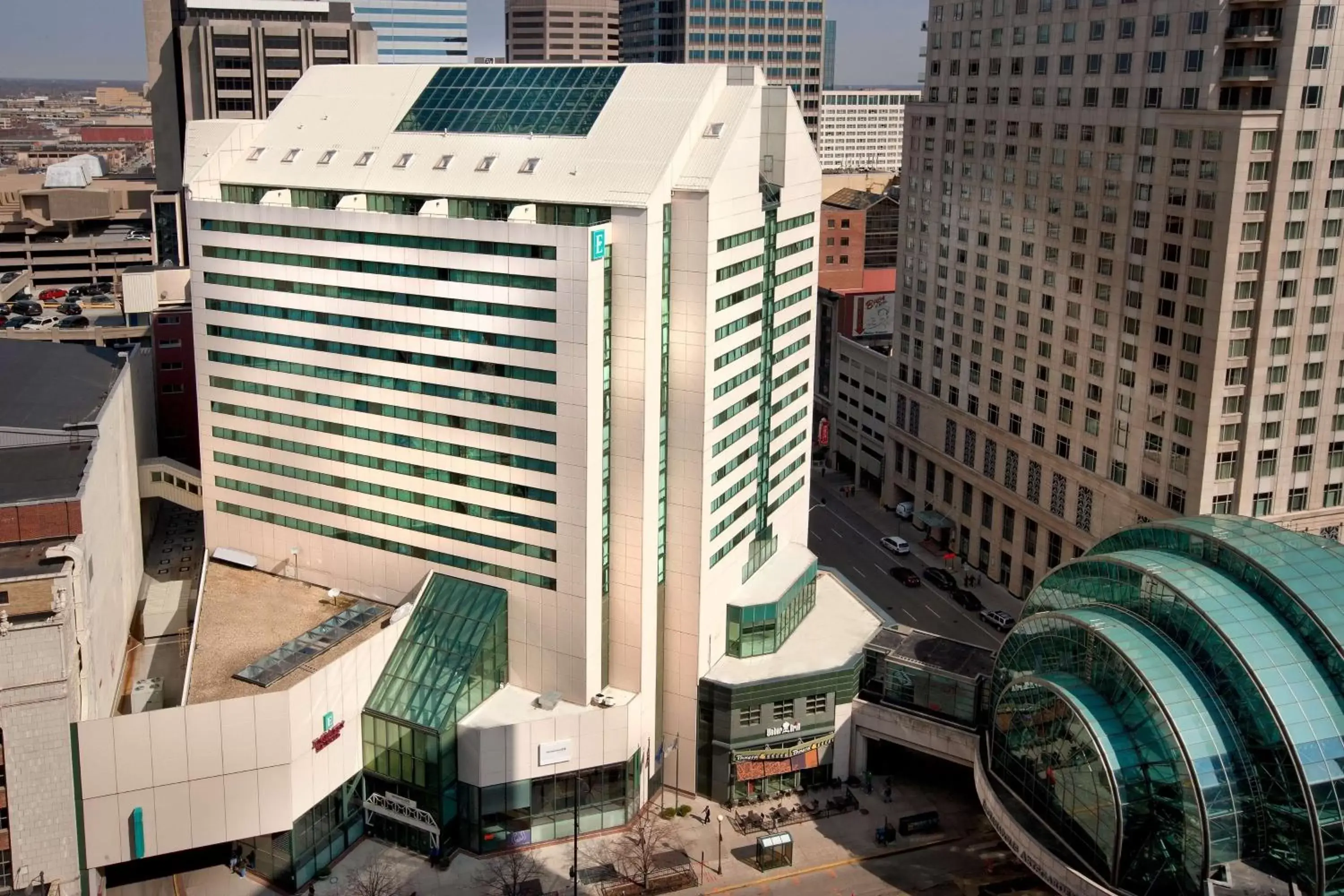 Property building, Bird's-eye View in Embassy Suites by Hilton Indianapolis Downtown