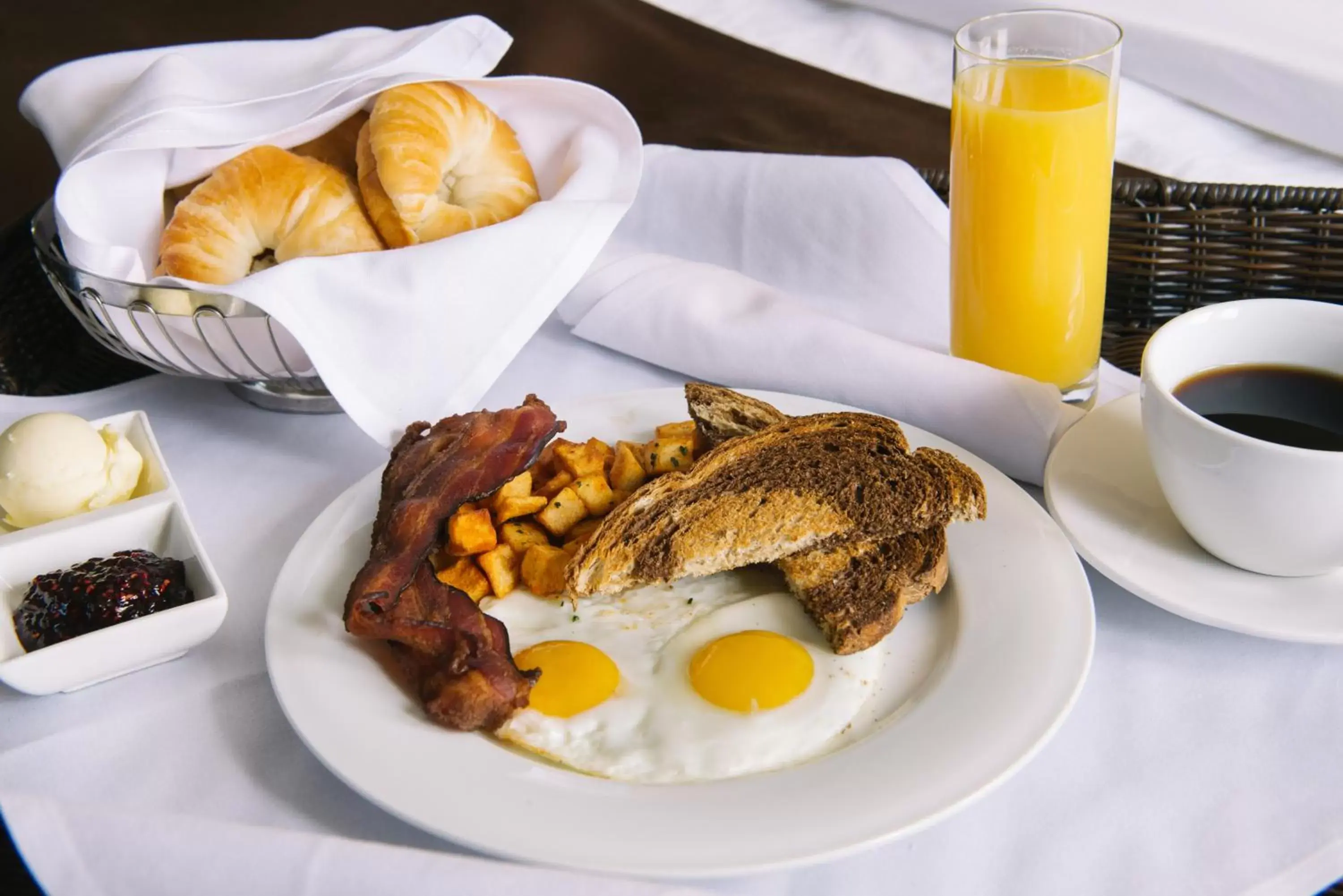 Food close-up, Breakfast in The Brunswick Hotel