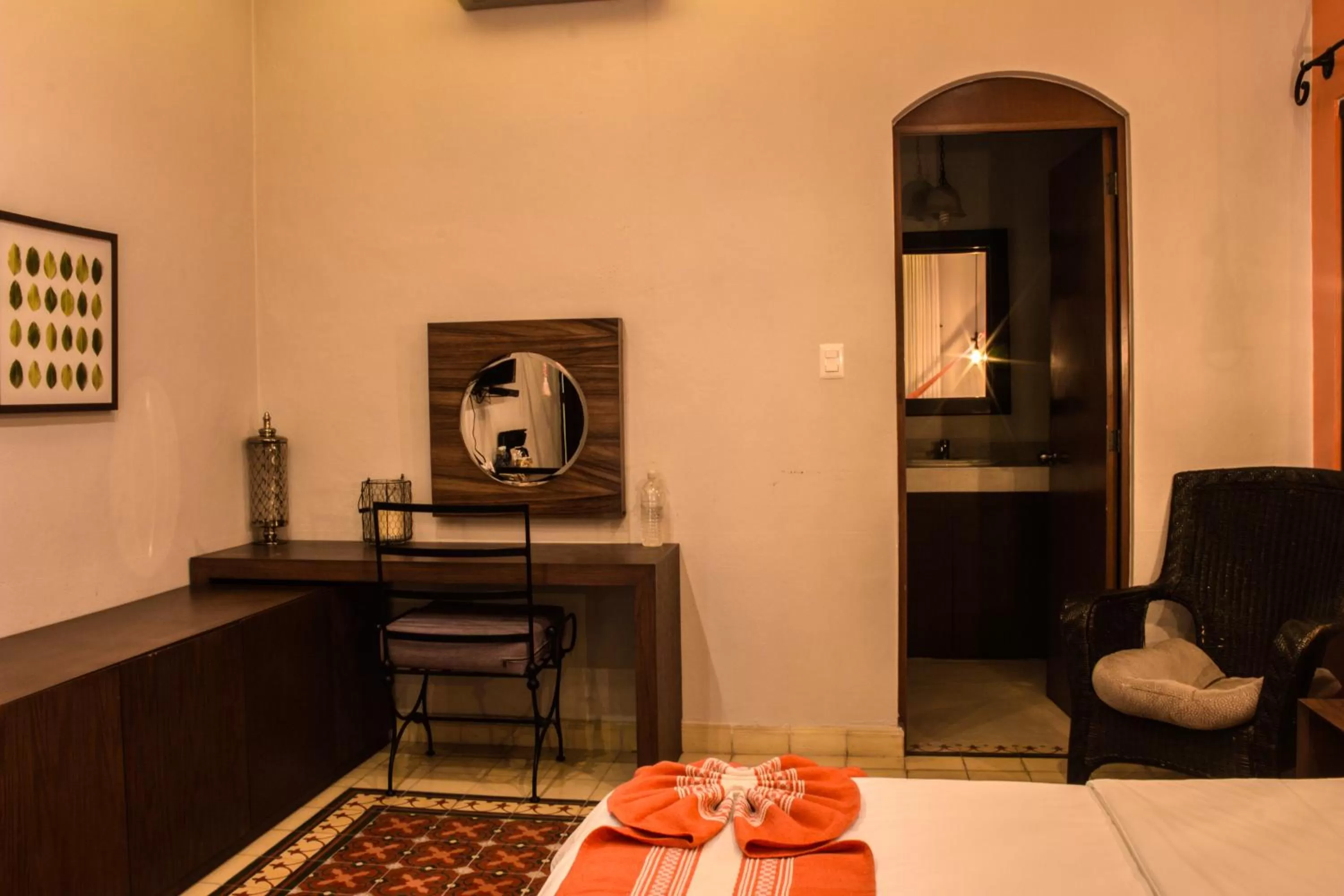 Bed in Hotel Marionetas