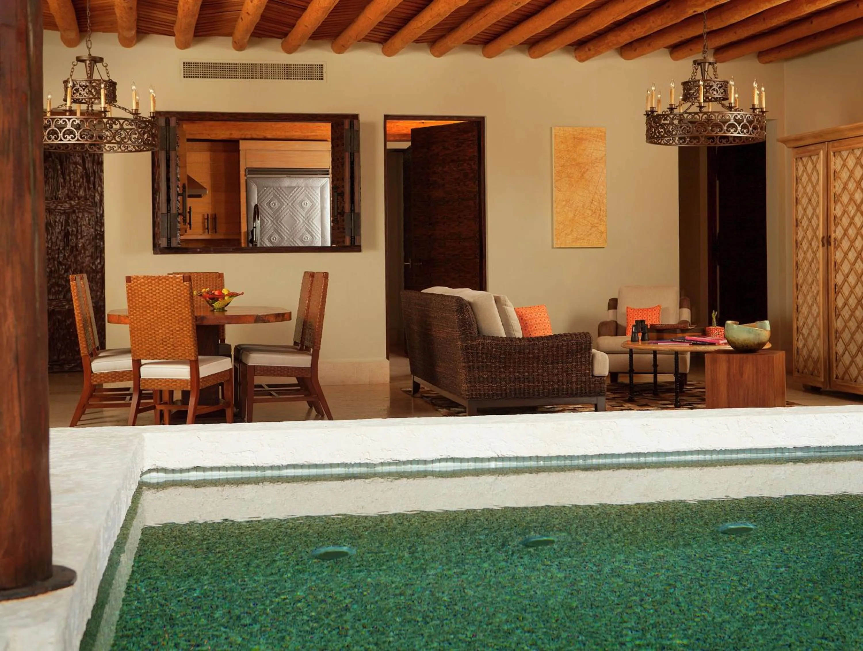 Living room in Waldorf Astoria Los Cabos Pedregal