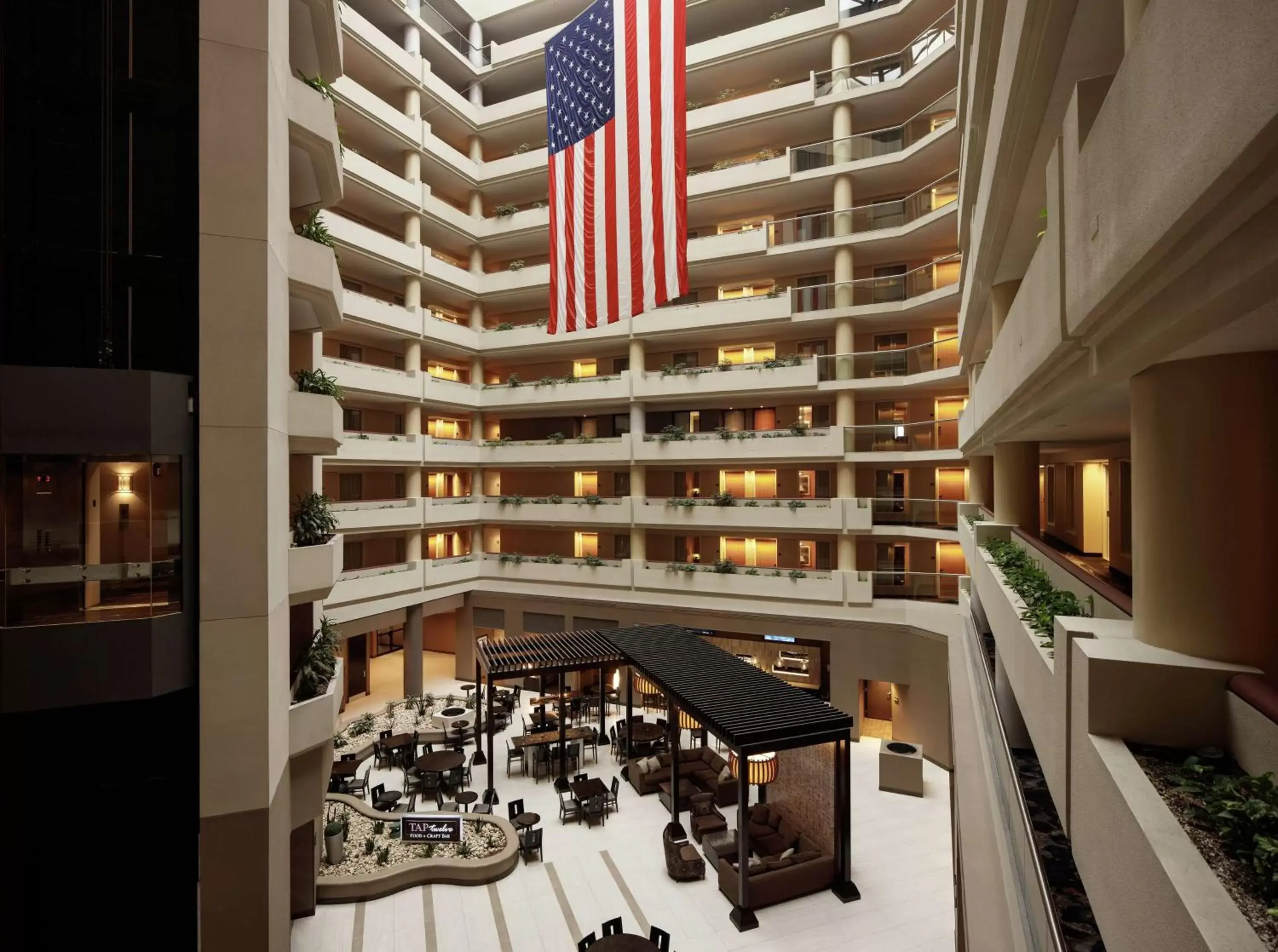 Lobby or reception in Embassy Suites by Hilton Crystal City National Airport Lobby or reception in Embassy Suites by Hilton Crystal City National Airport