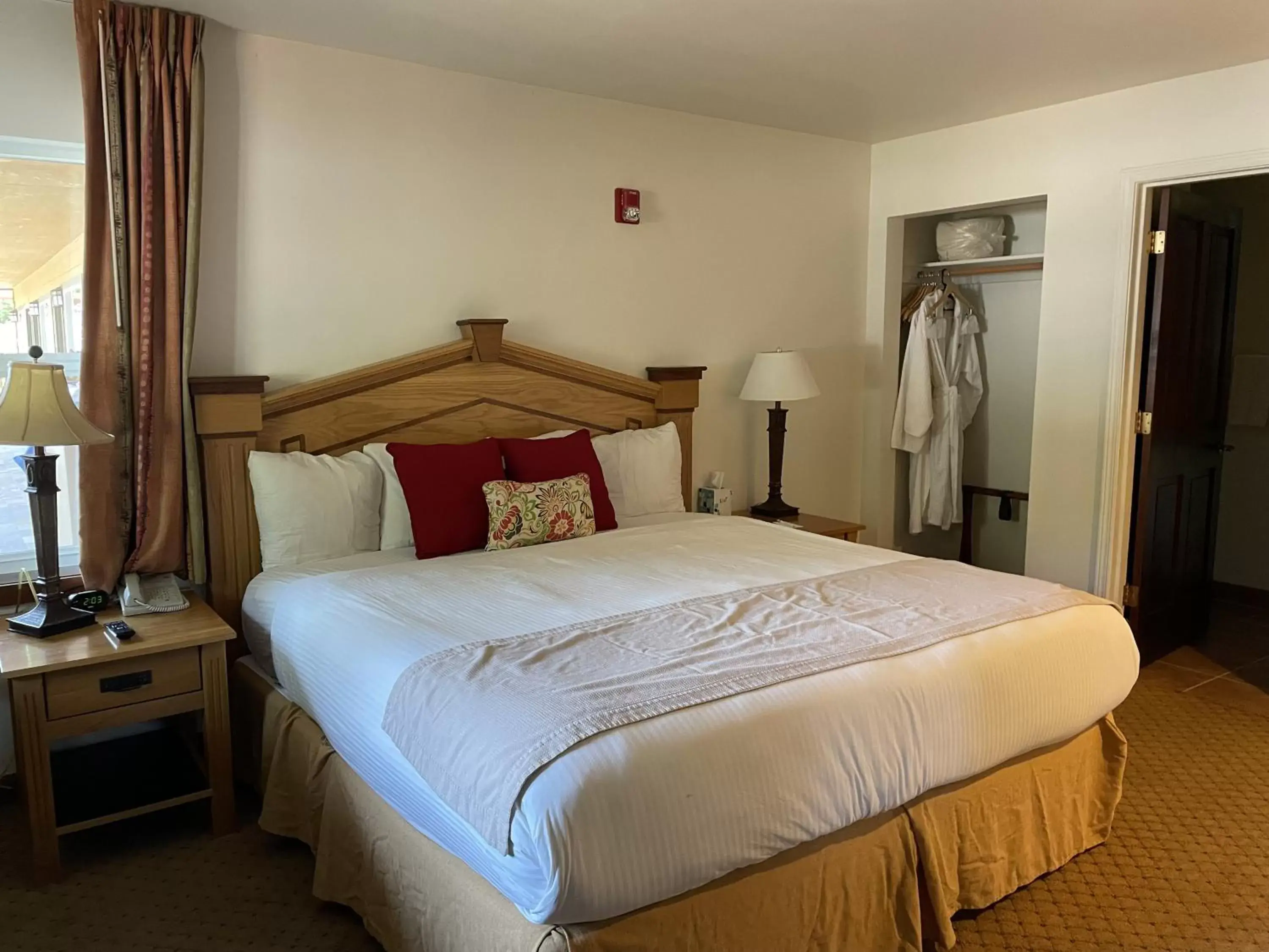 Bed in Carson Hot Springs Resort & Spa