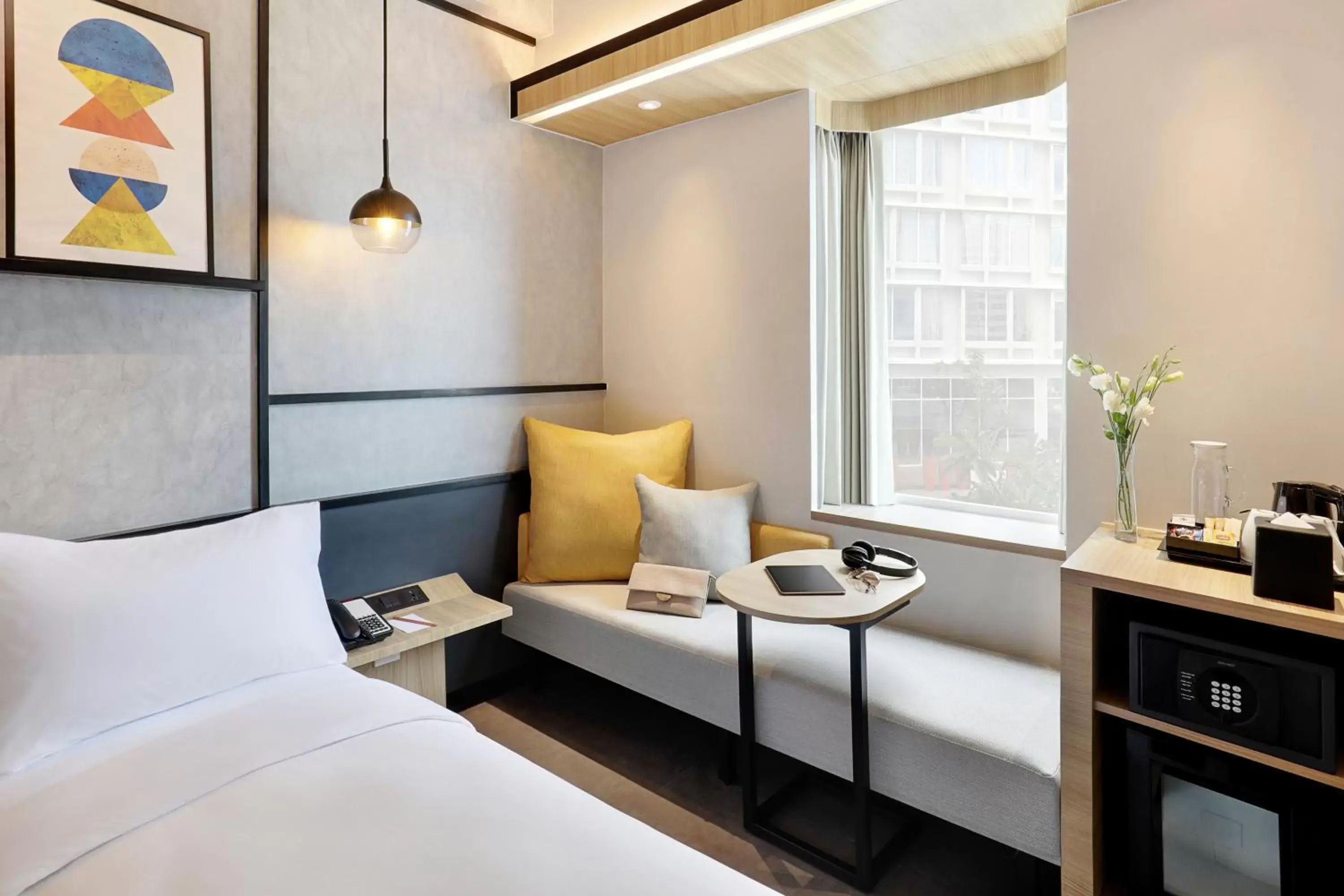 Seating area, Bed in Ibis Samarinda Seating area, Bed in Ibis Samarinda