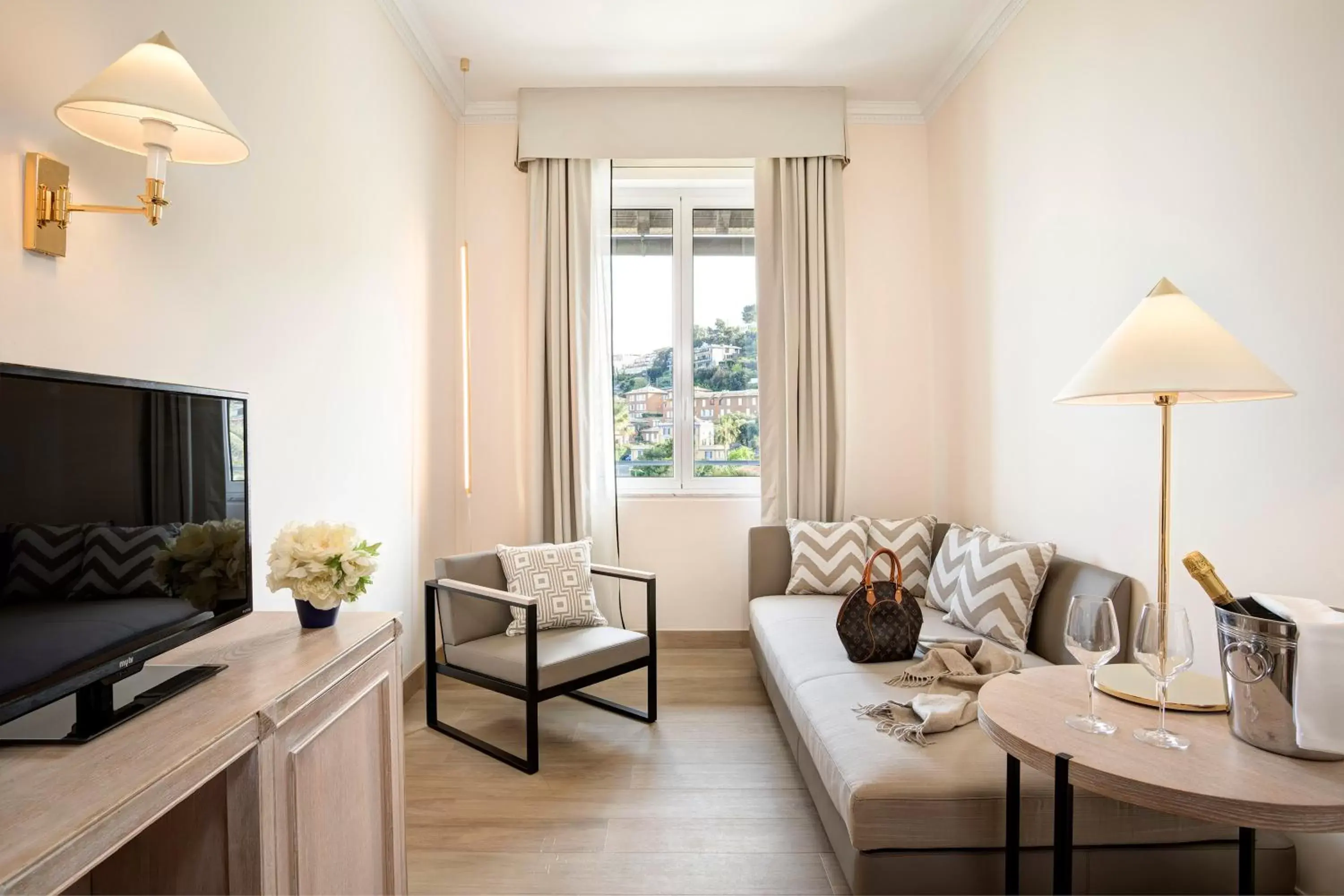 Living room, Seating Area in Grand Hotel Arenzano