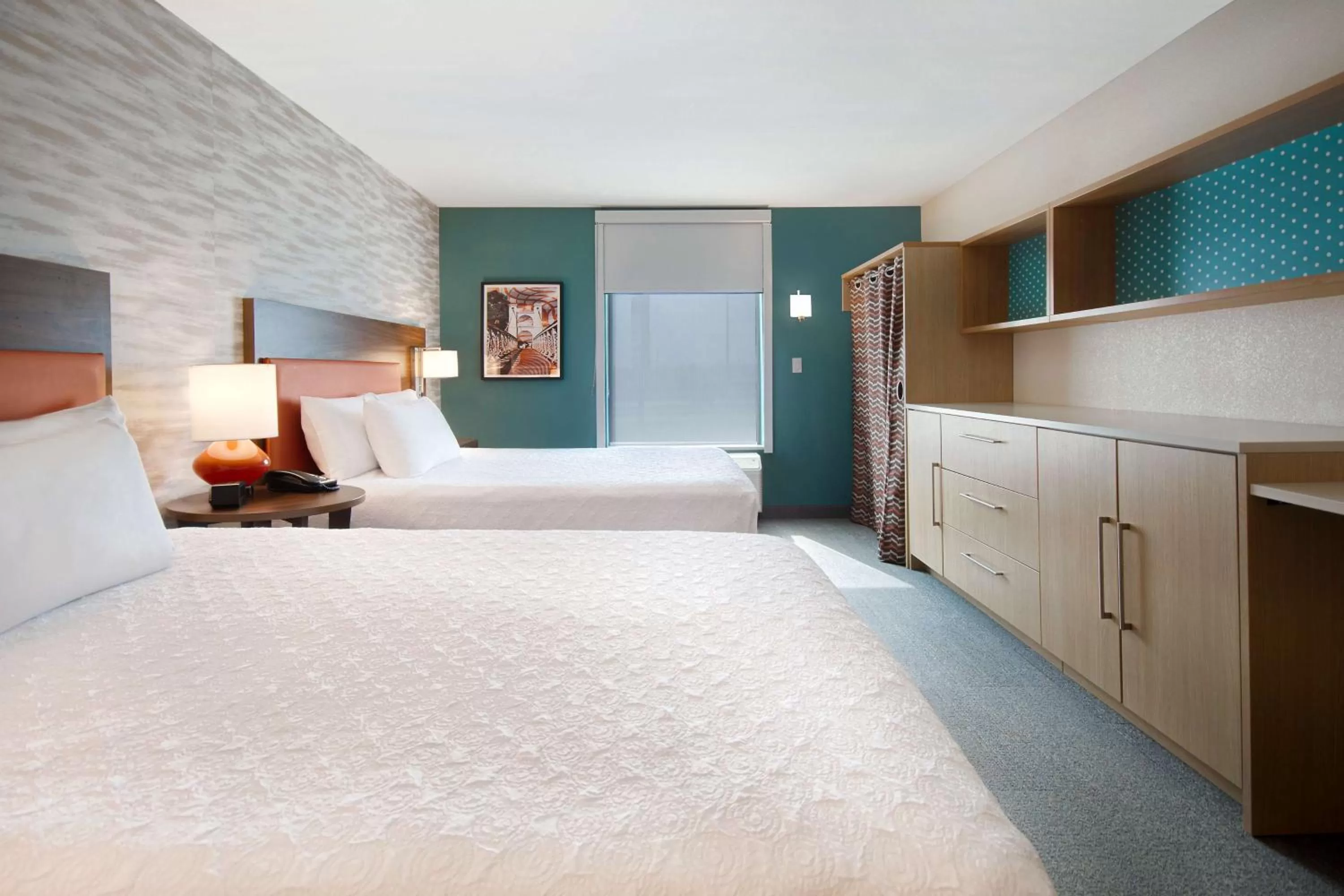 Bed in Home2 Suites By Hilton Waco