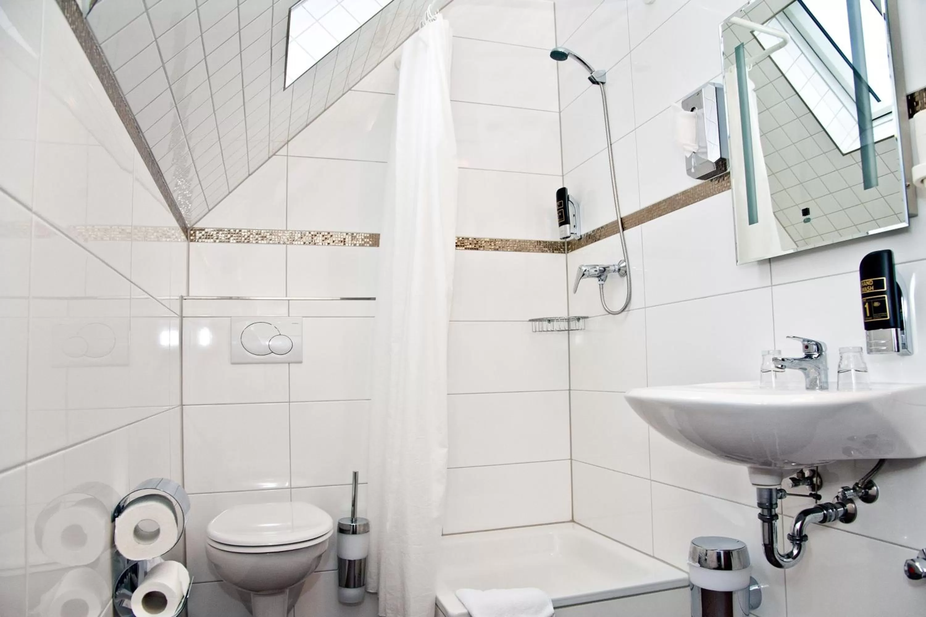 Bathroom in Arena Villa am Wasserpark