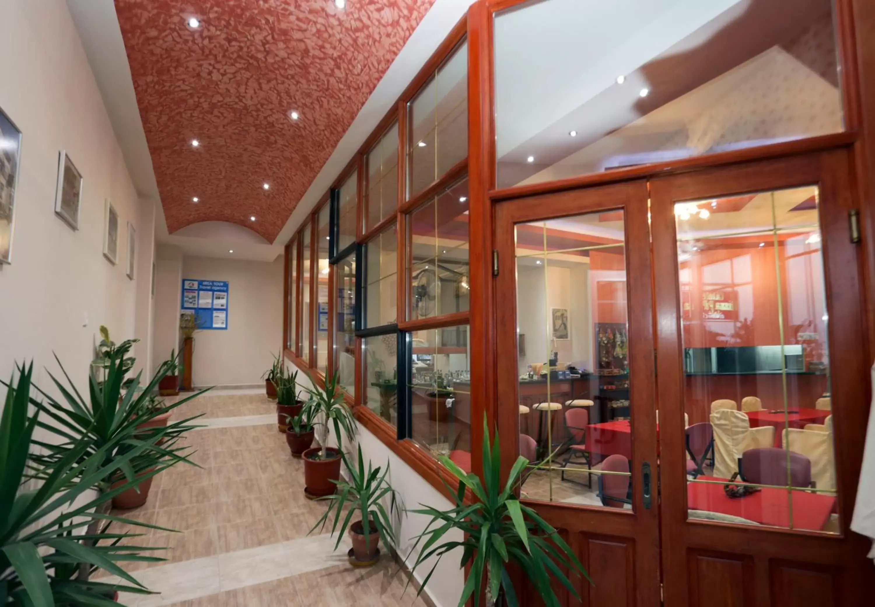 Lobby or reception in Agali Hotel