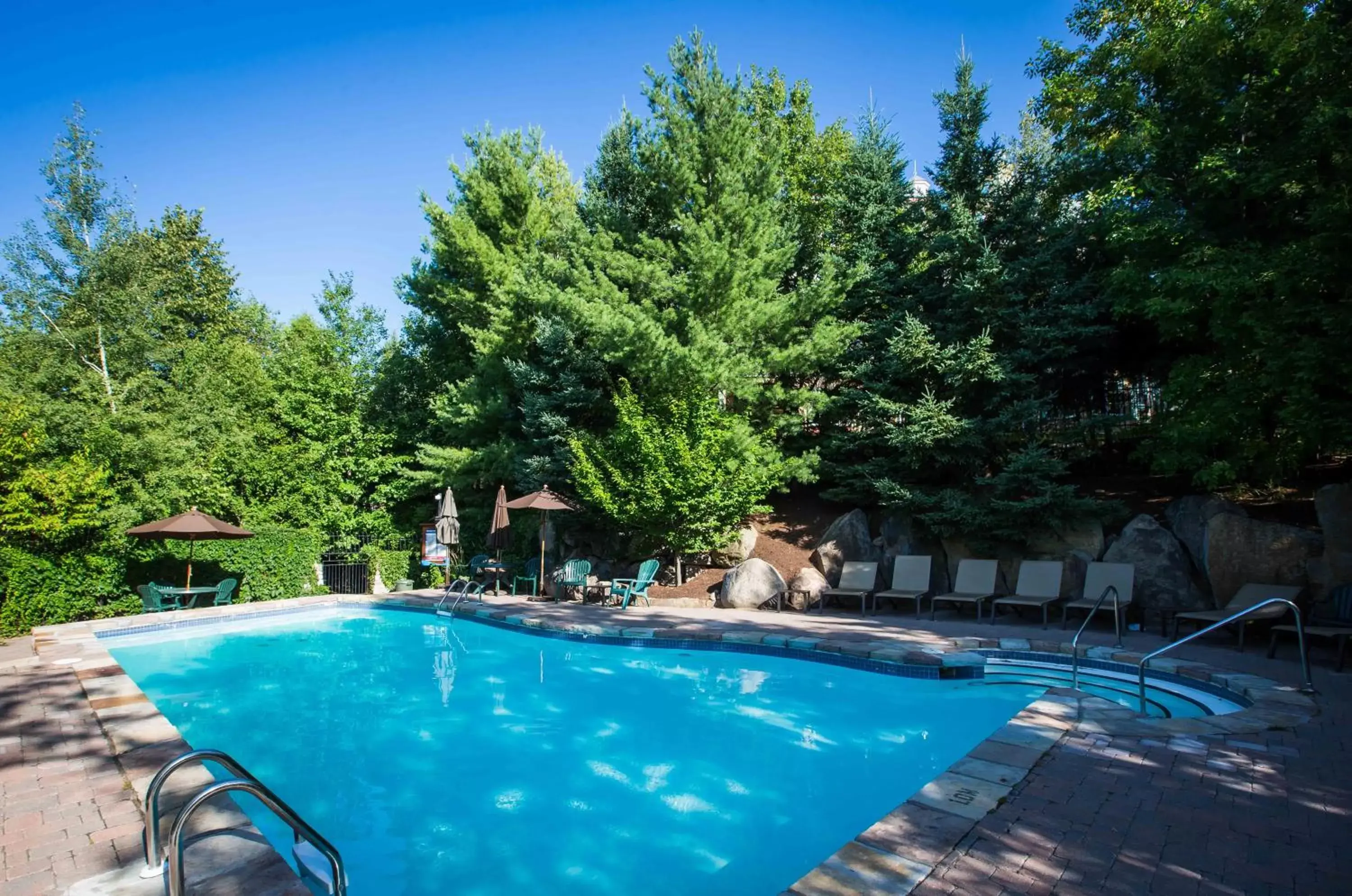 Swimming Pool in Lodge de la Montagne