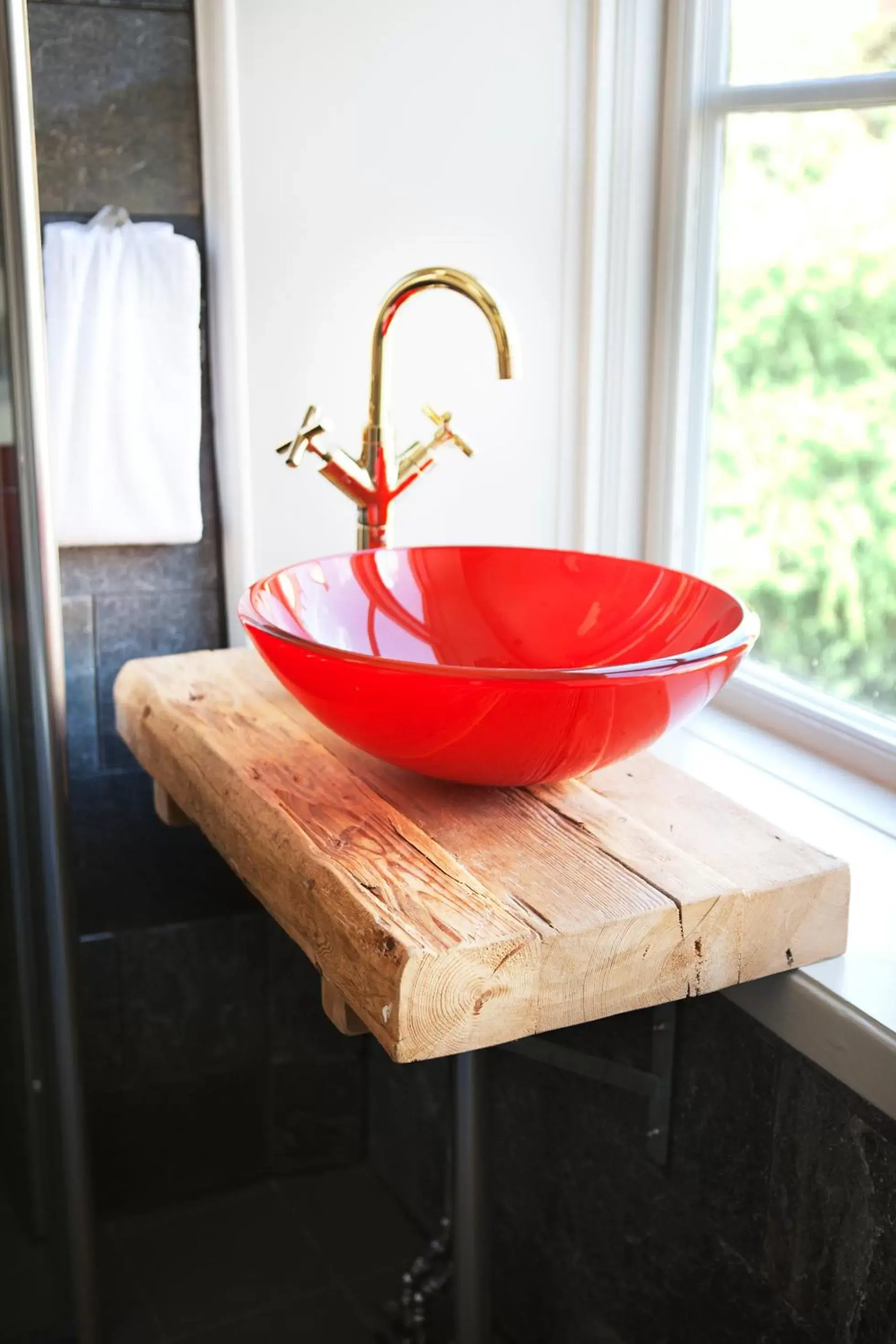 Bathroom in Hotel Hellstens Malmgård