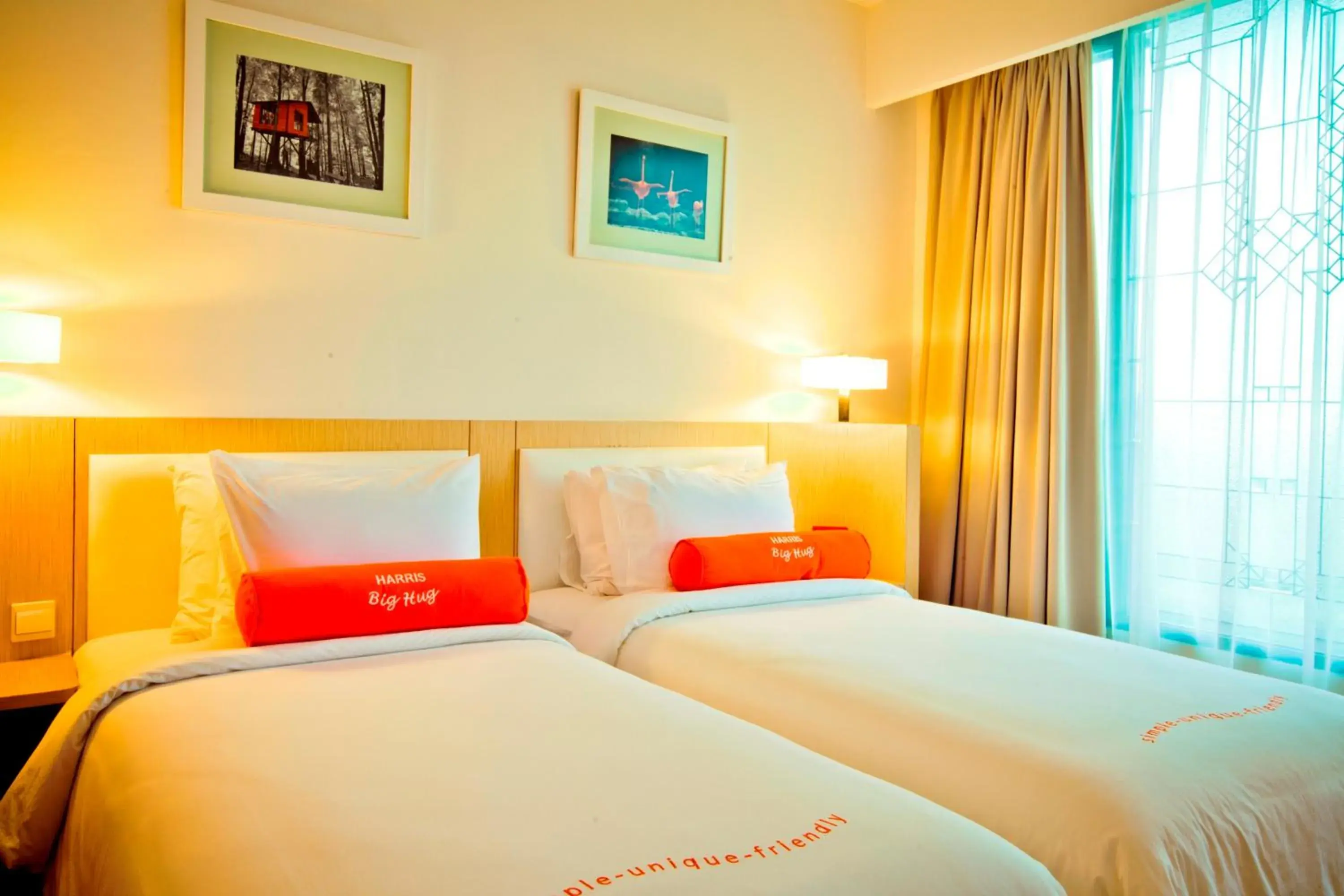 Bedroom, Bed in Harris Hotel & Conventions Malang