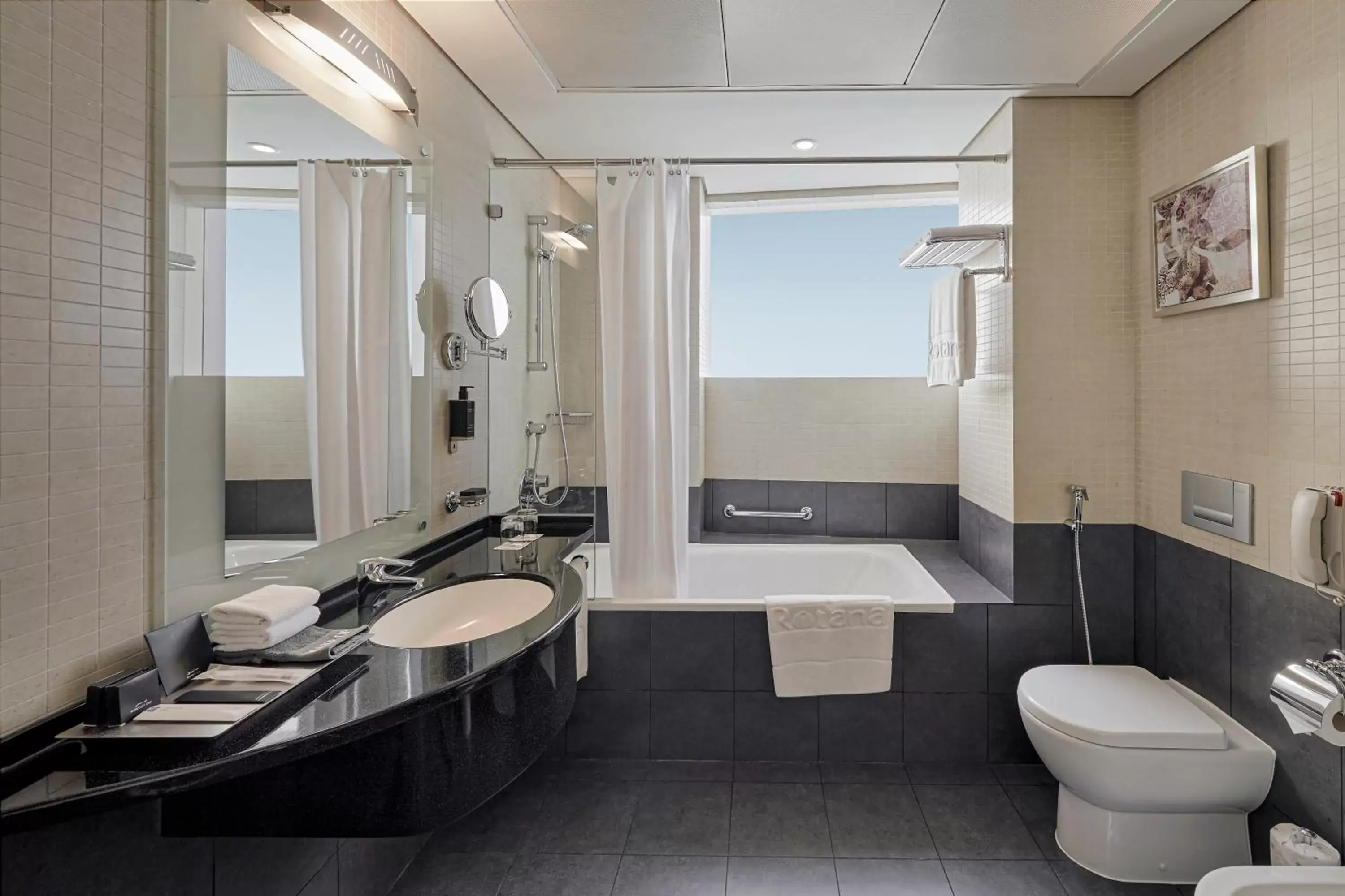 Toilet, Bathroom in Rose Rayhaan by Rotana - Dubai