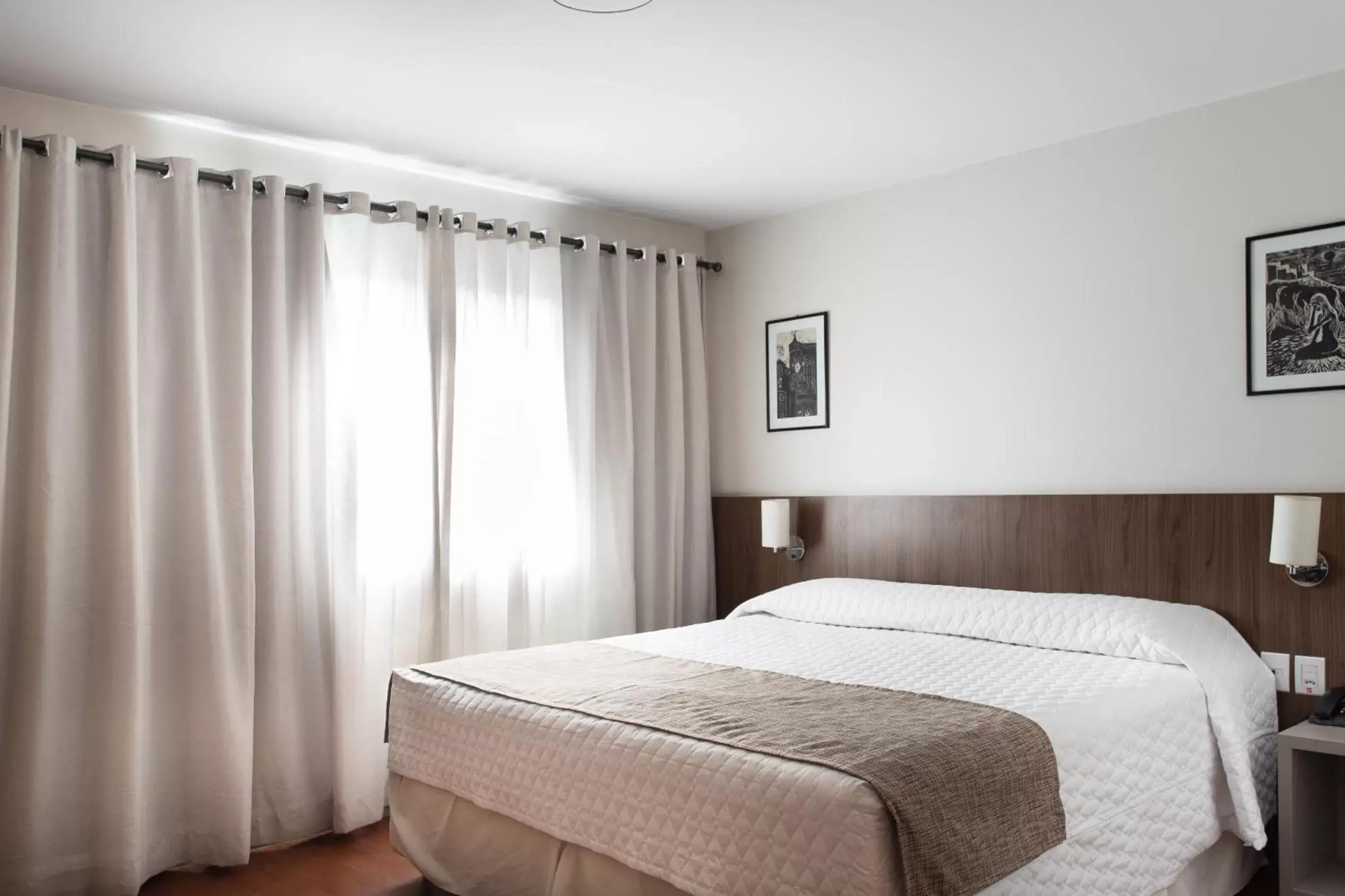 Bed in Hotel Dom Rafael Premium