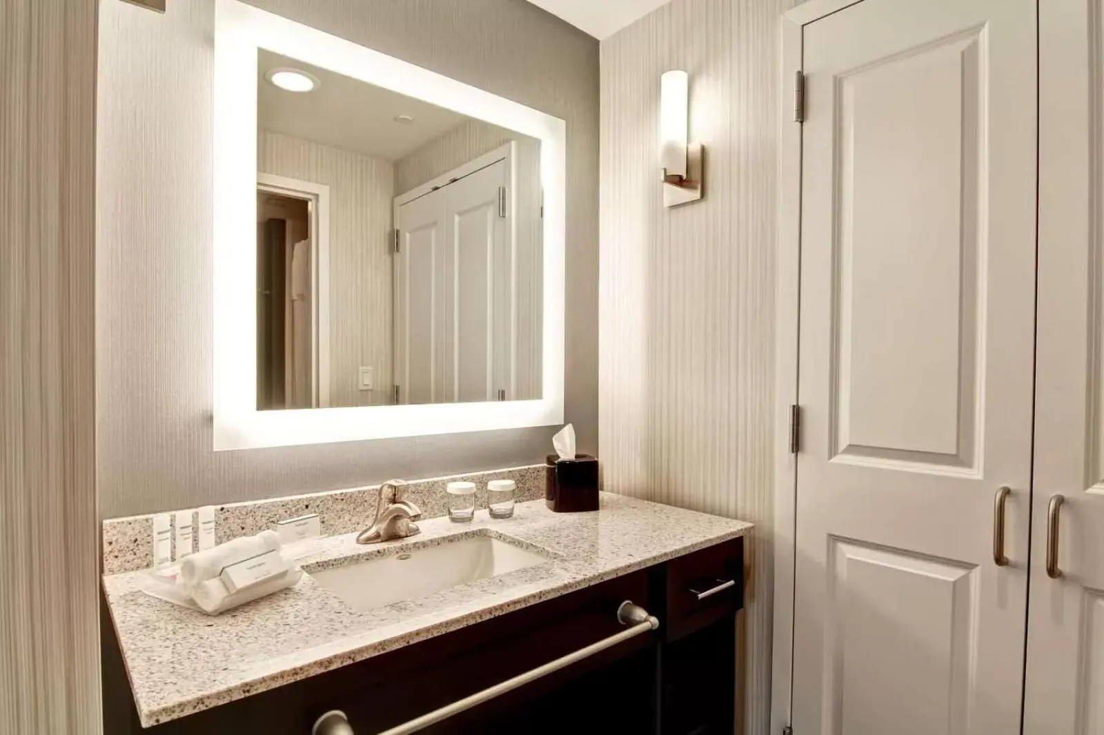 Bathroom in Homewood Suites By Hilton Clifton Park