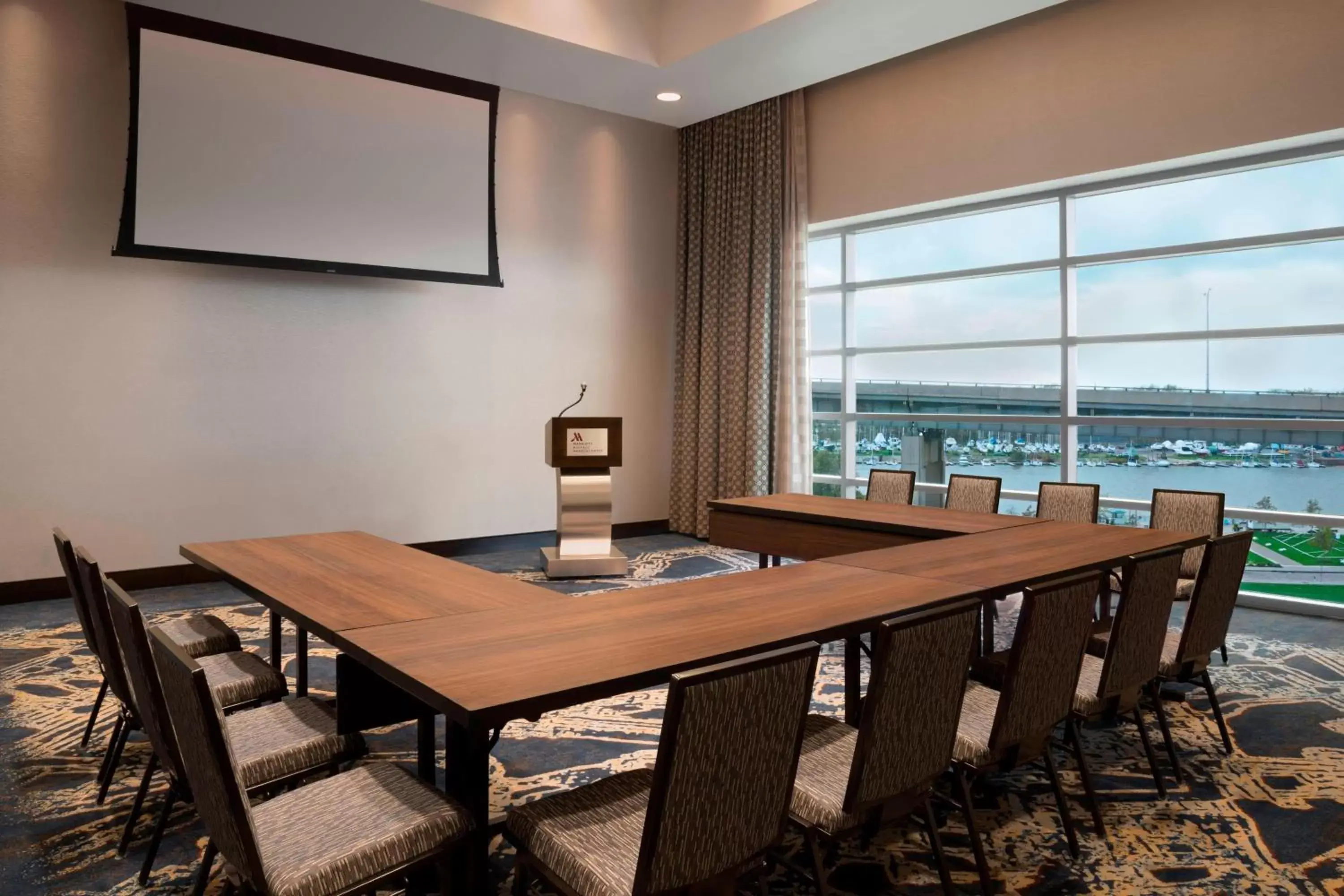 Meeting/conference room in Buffalo Marriott at LECOM HARBORCENTER