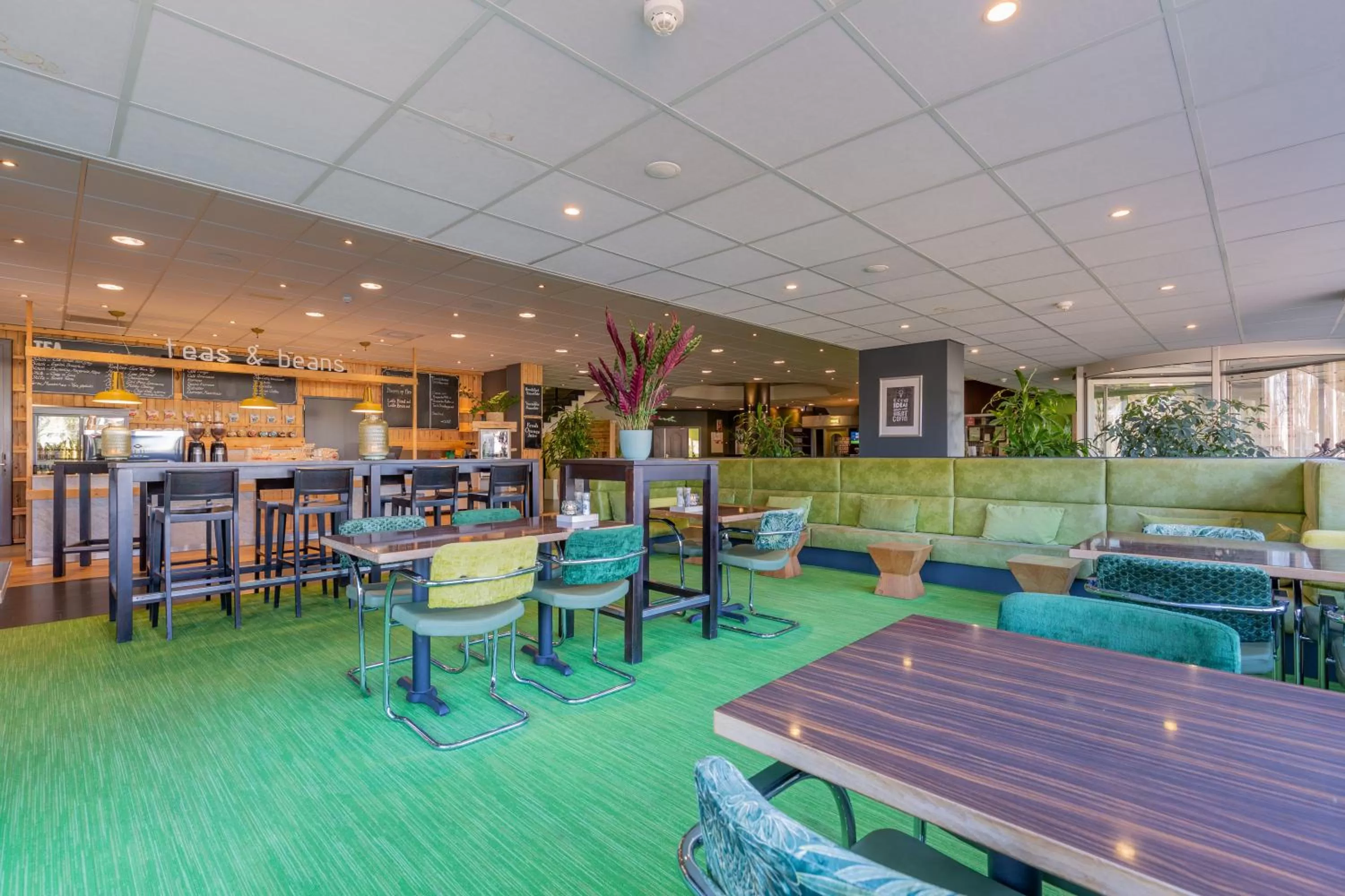Restaurant/places to eat in Amrâth Airport Hotel Rotterdam
