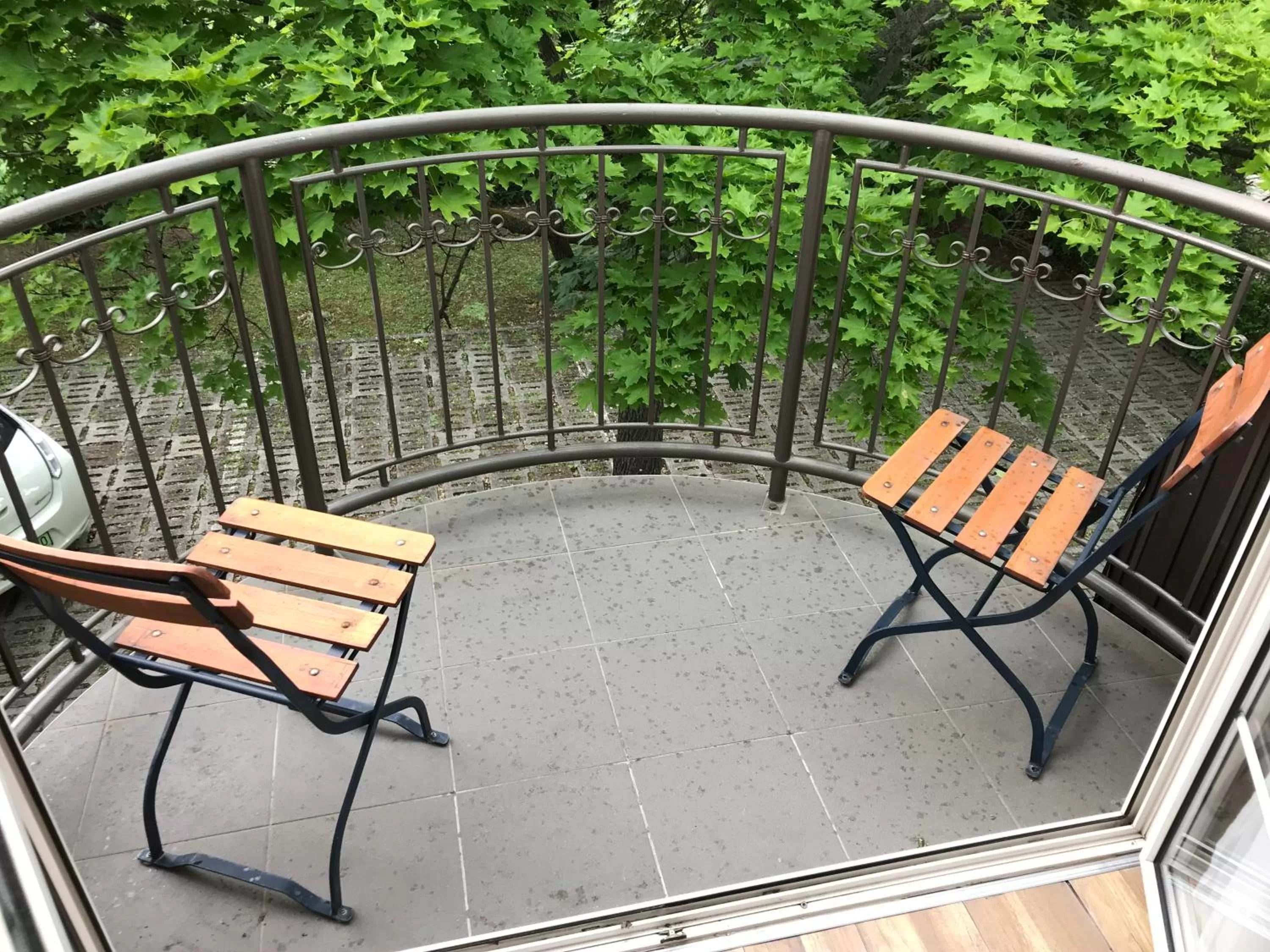 Balcony/Terrace in Zöldtető Panzió