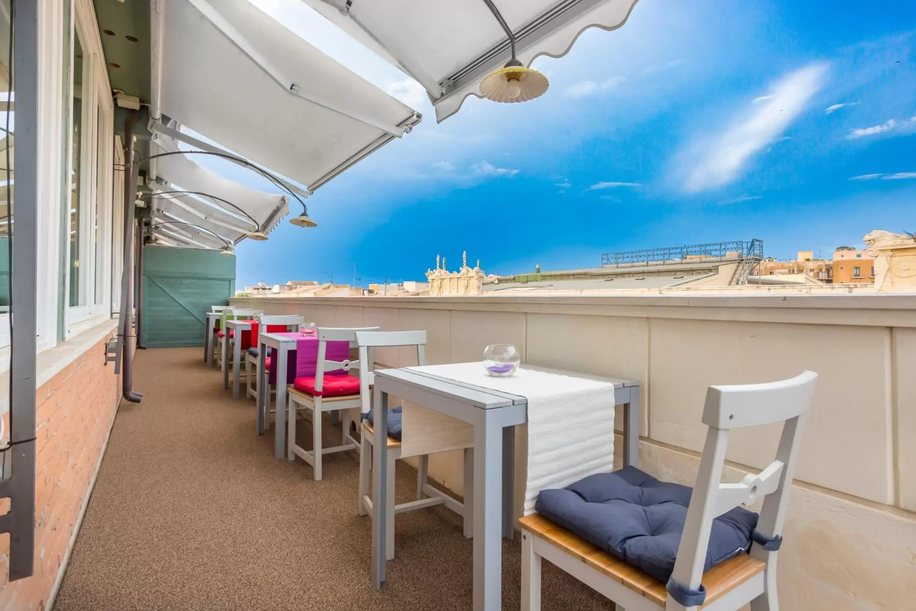 Day, Balcony/Terrace in Grand Hotel Ortigia