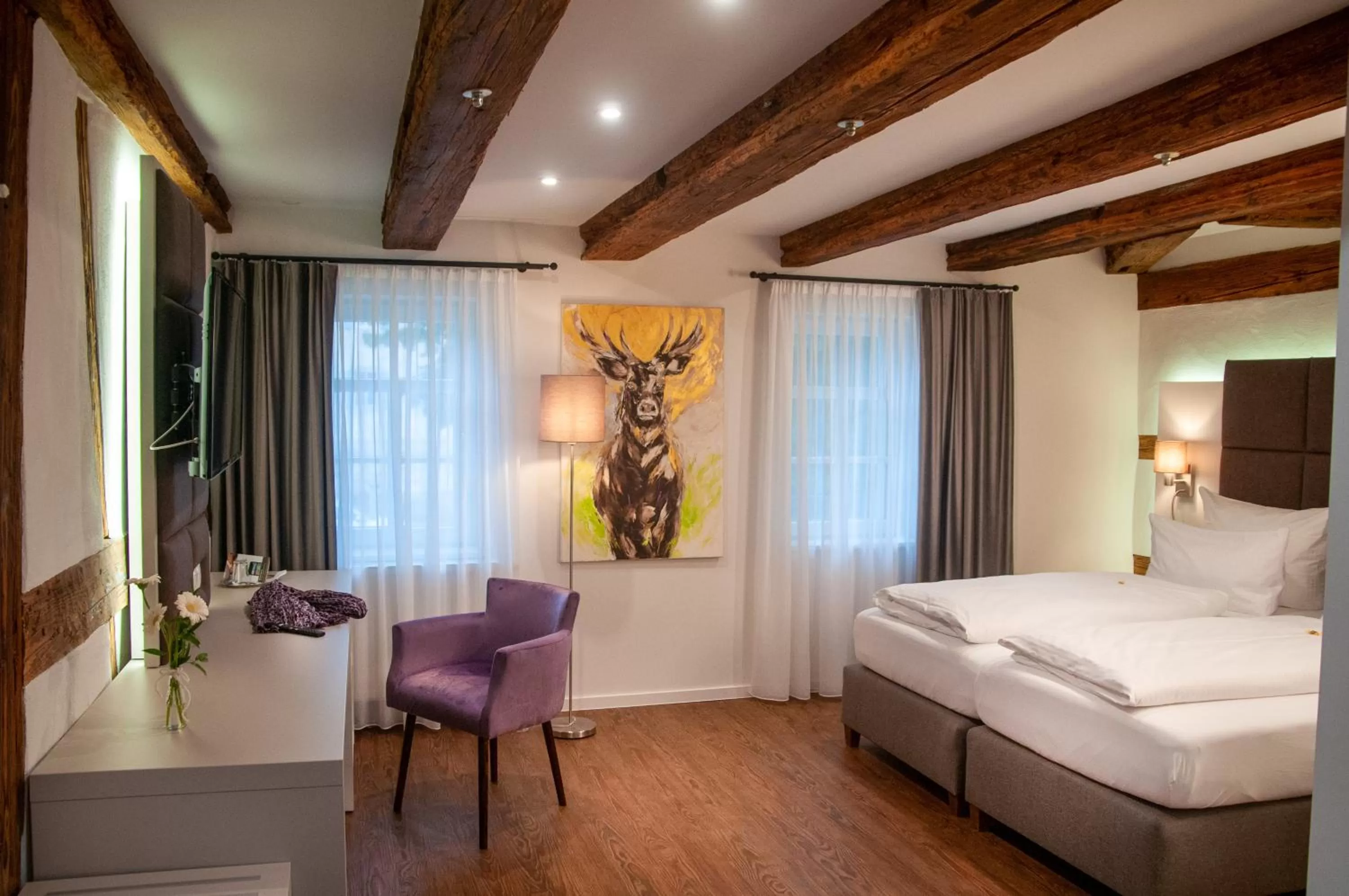 Bed in Hotel Schuberths am Schloss