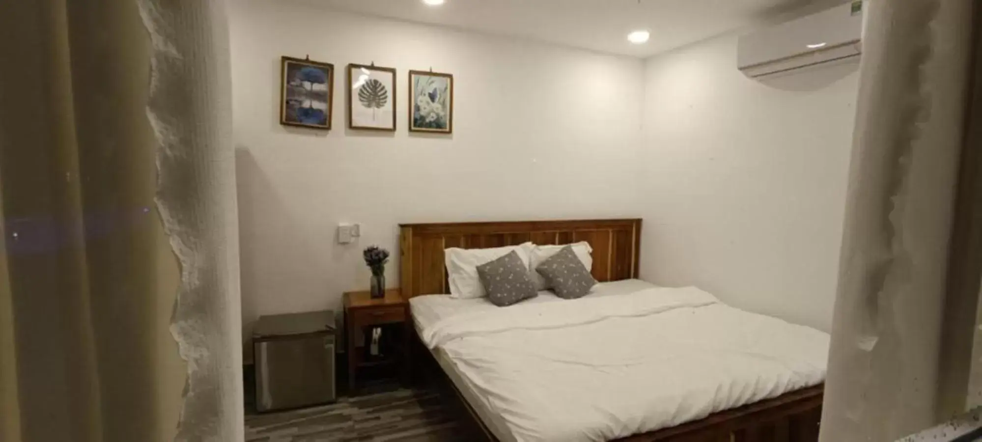 Bed in Hoang Phuc resort Bed in Hoang Phuc resort