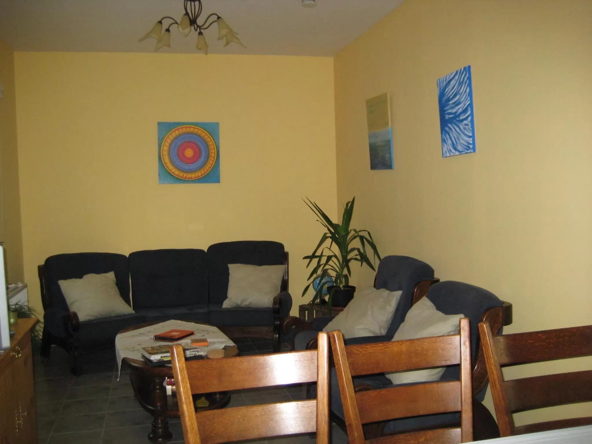 Seating area in B&B Het Uilennest