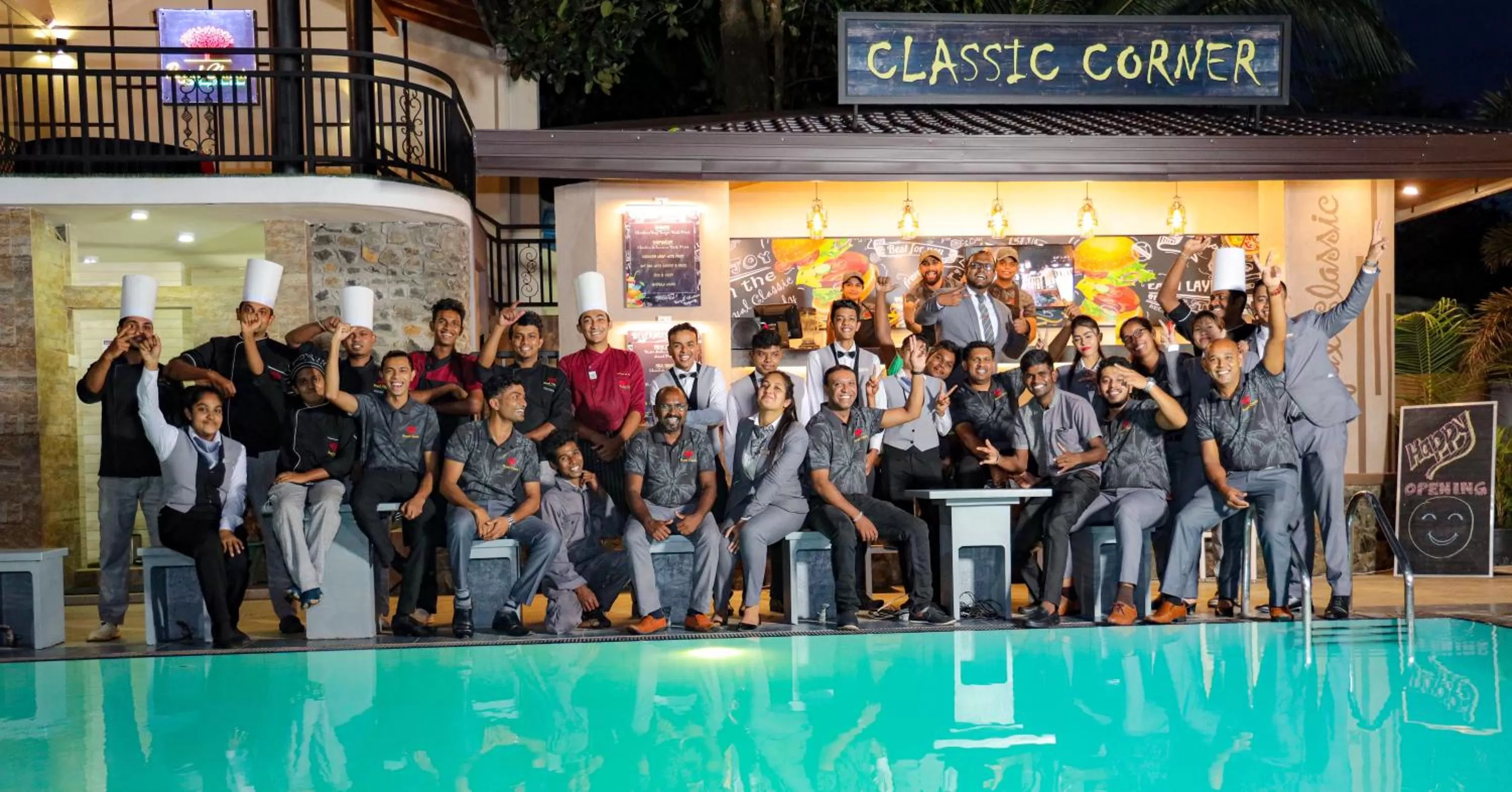 Staff, Swimming Pool in Royal Classic Resort