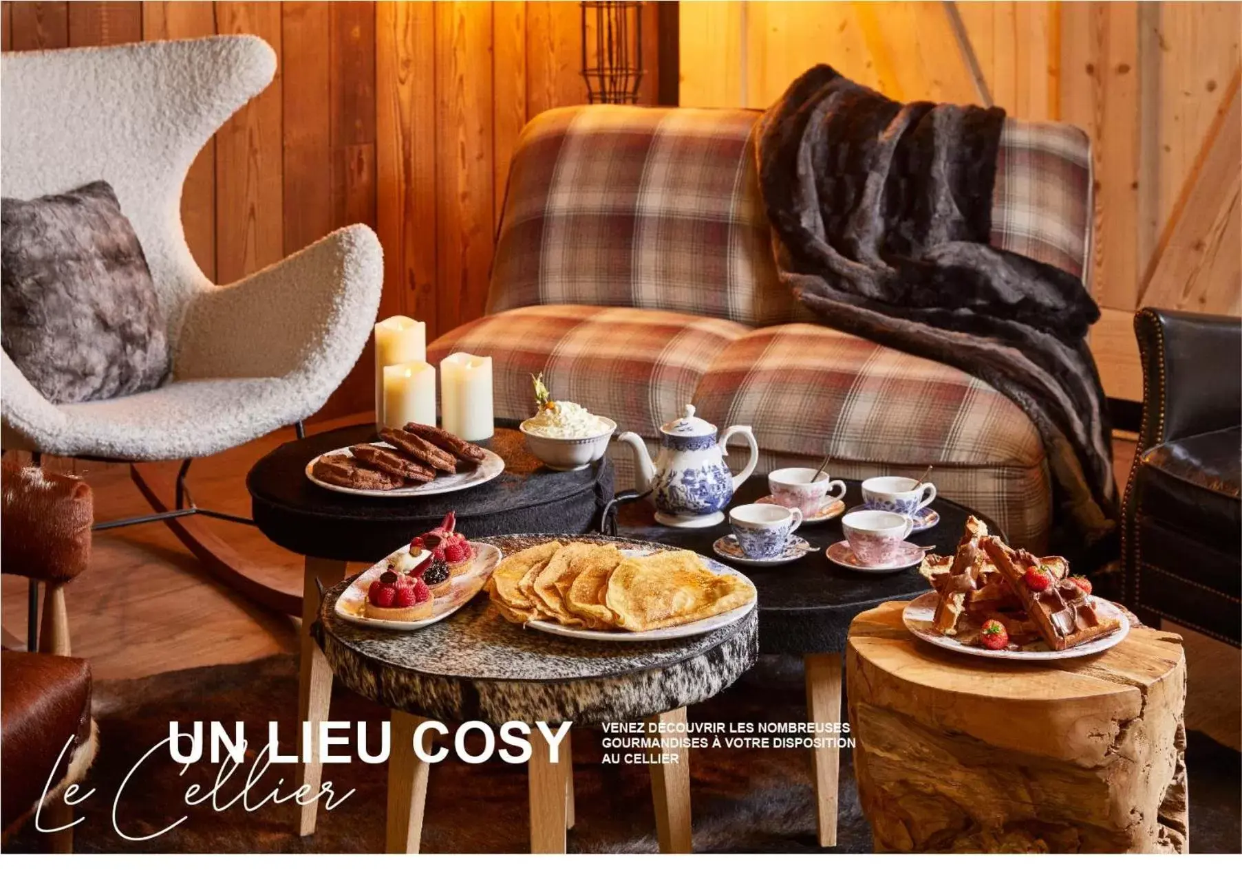 Restaurant/places to eat in Ecrin Blanc Resort Courchevel