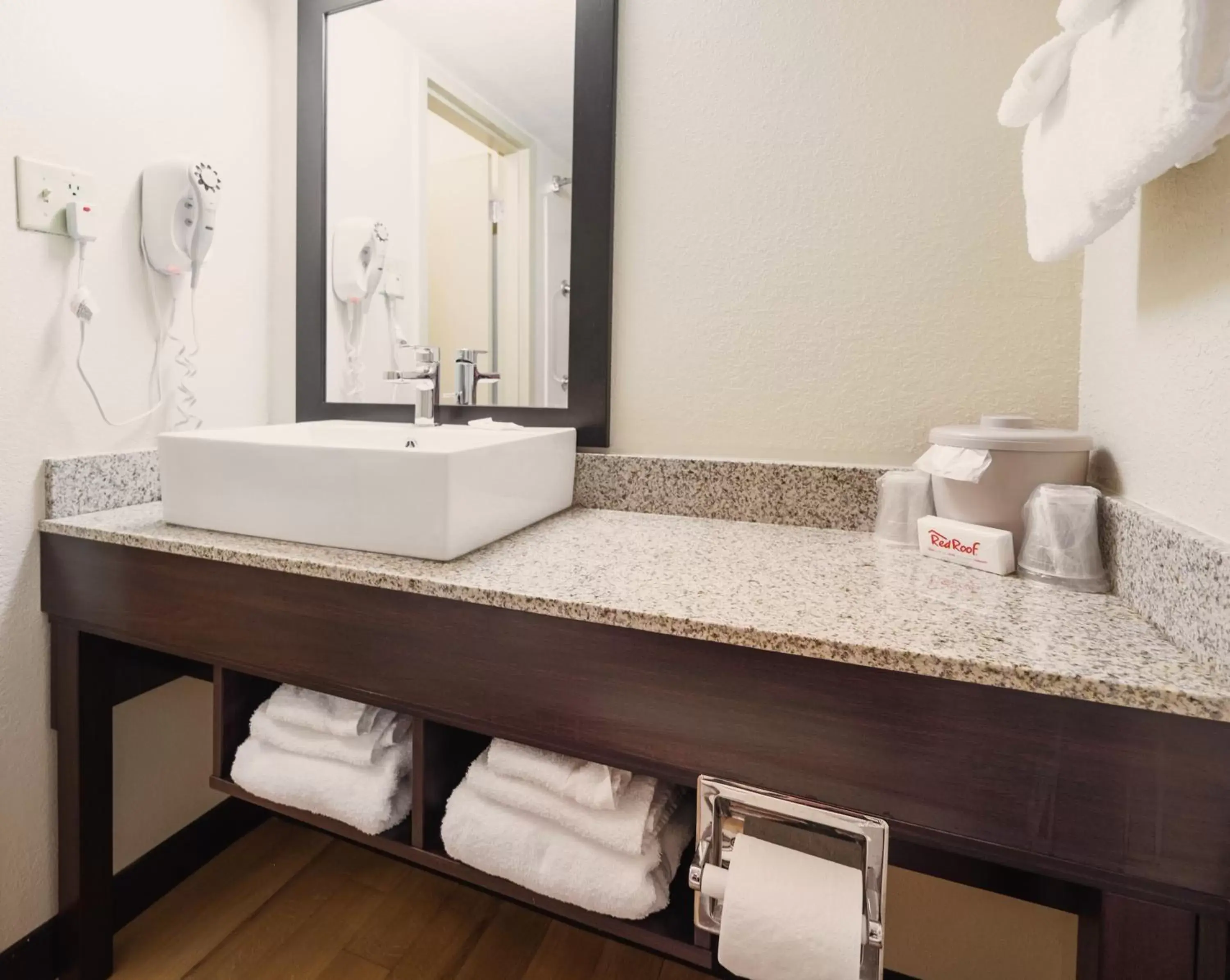 Bathroom in Red Roof Inn PLUS+ South Deerfield - Amherst