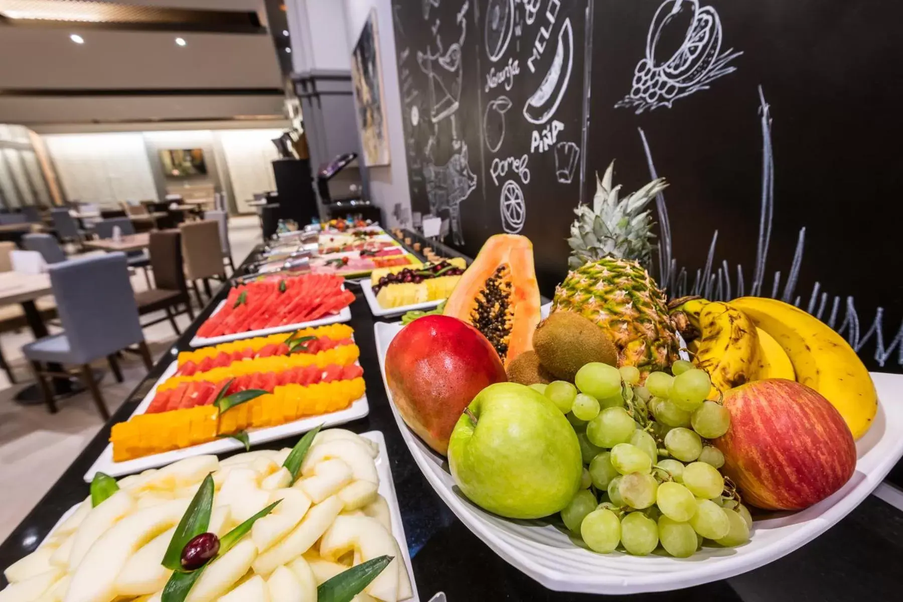 Buffet breakfast in Intur Alcazar de San Juan