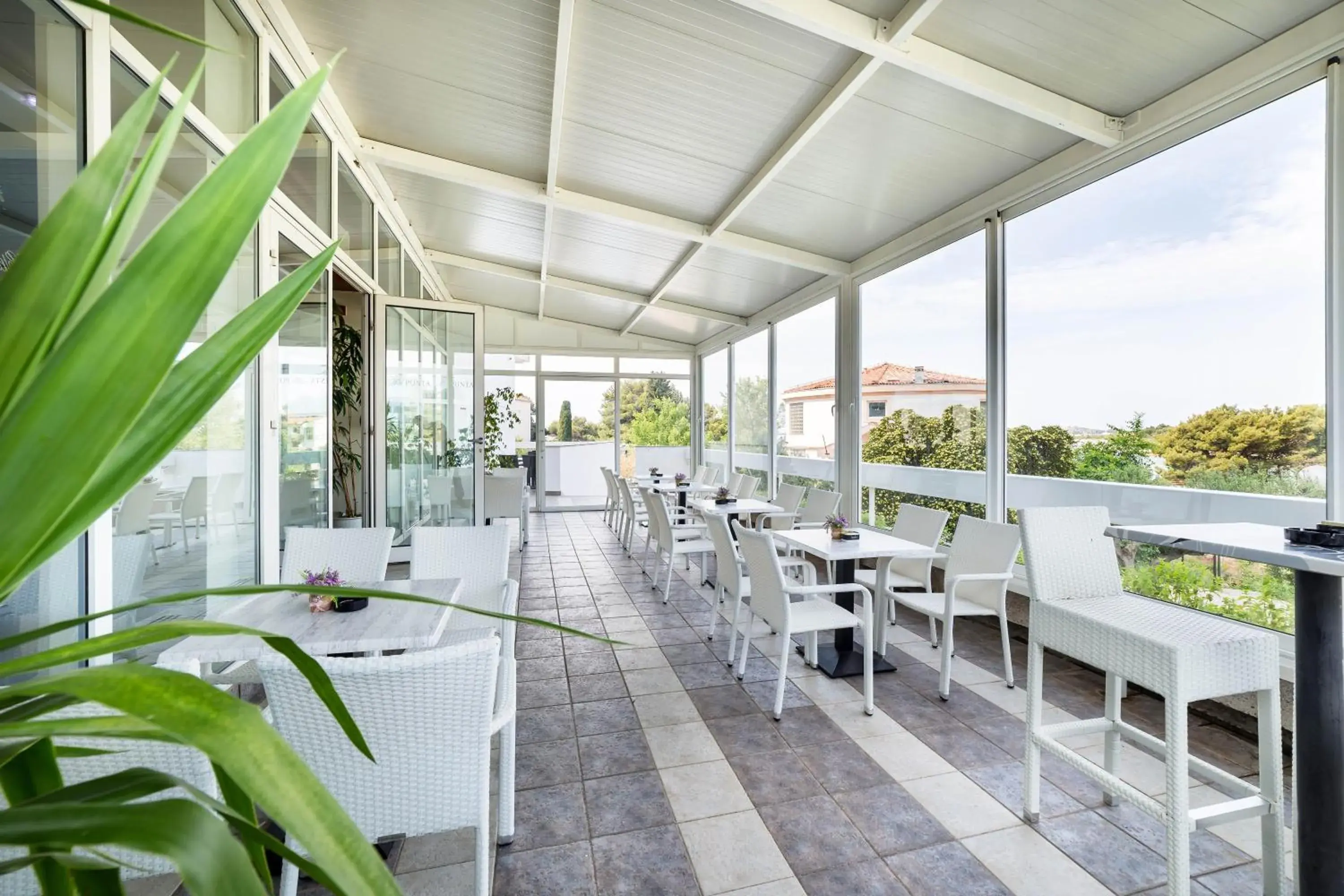 Balcony/Terrace in Hotel Punta