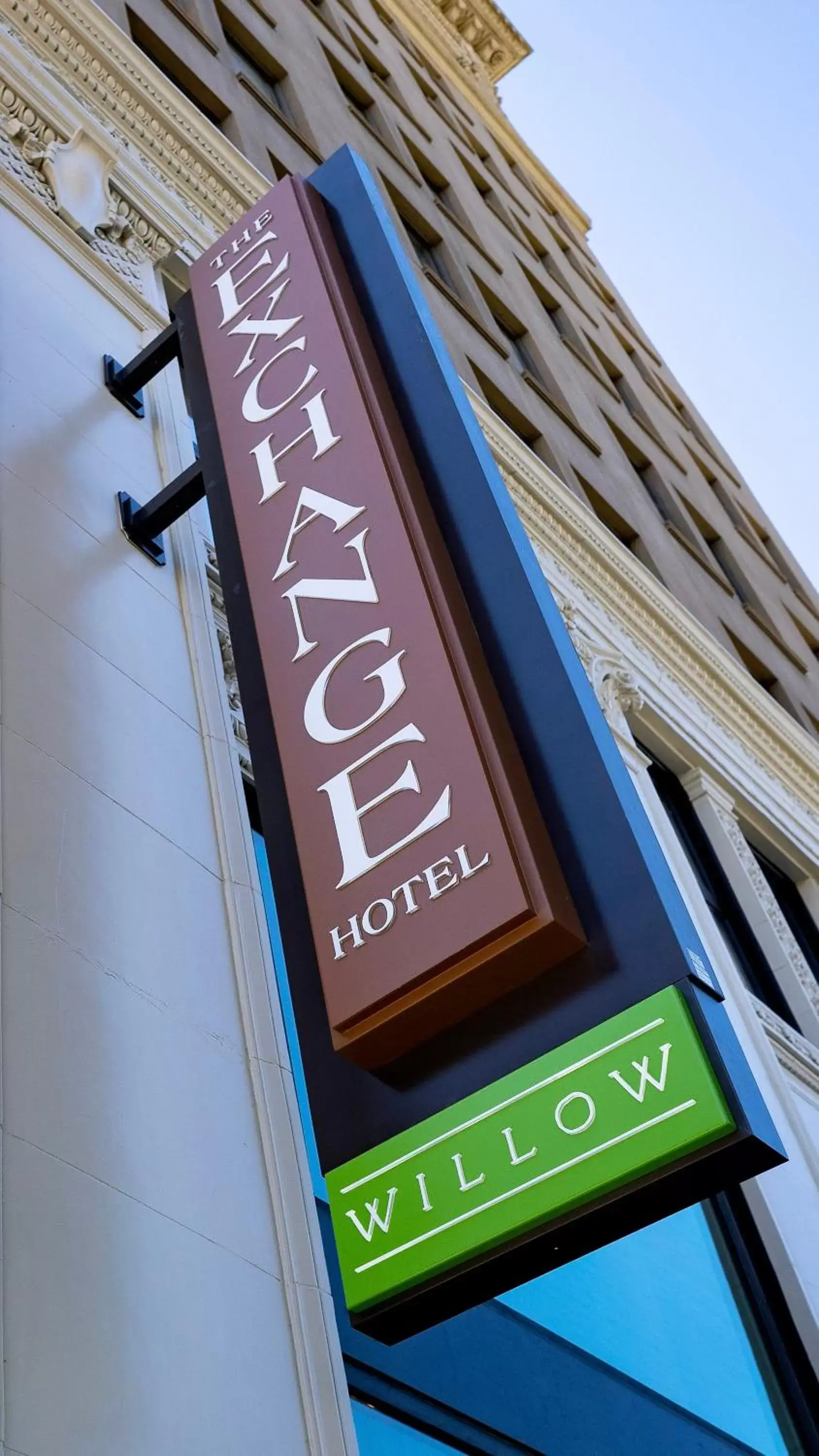 Property building, Property Logo/Sign in The Exchange Sacramento, Curio Collection By Hilton