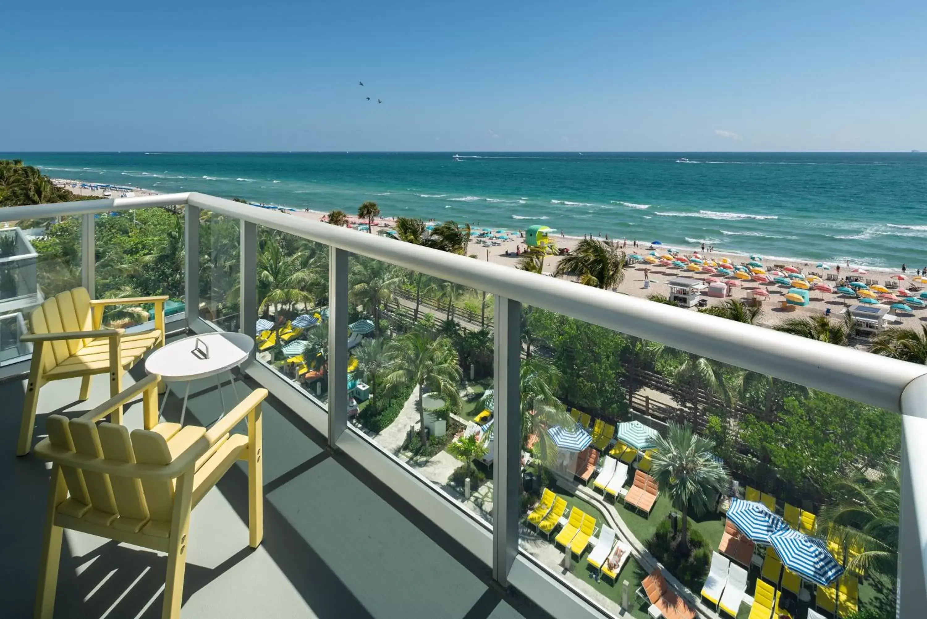 Suite with Balcony and Ocean View in The Confidante Miami Beach, part of Hyatt