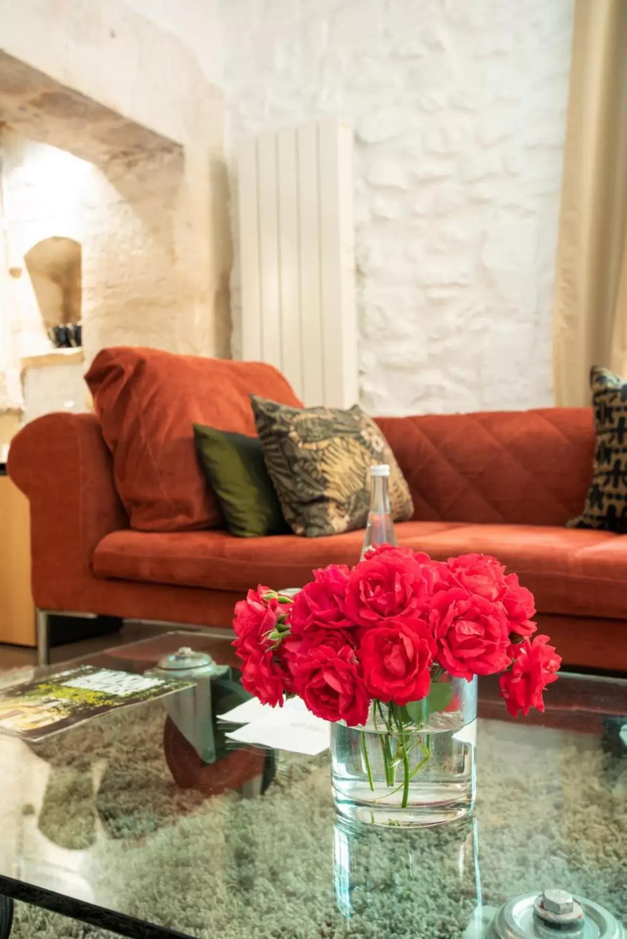 Seating Area in Hotel Château Des Alpilles