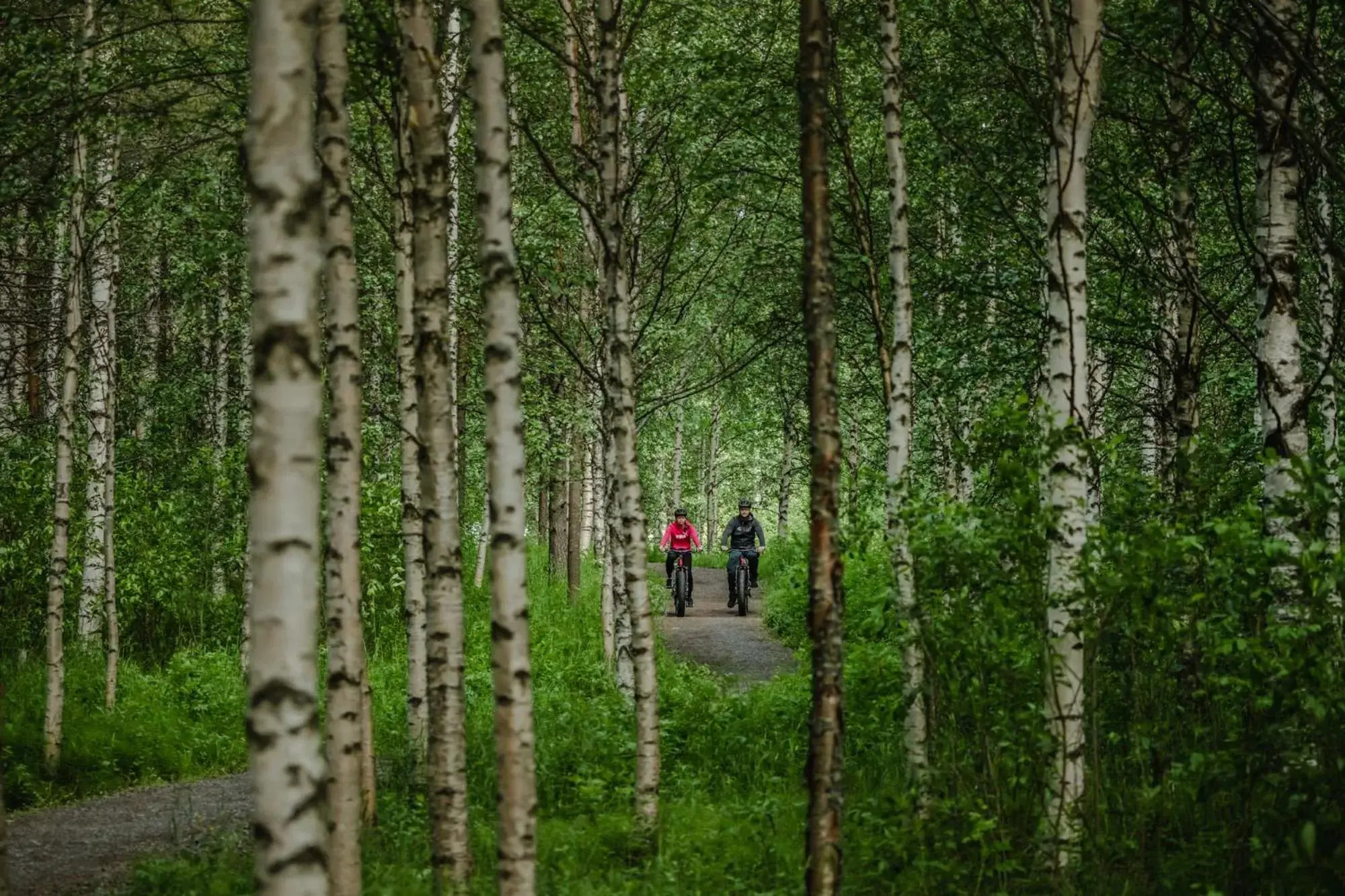 Cycling in Lapland Hotels Sky Ounasvaara