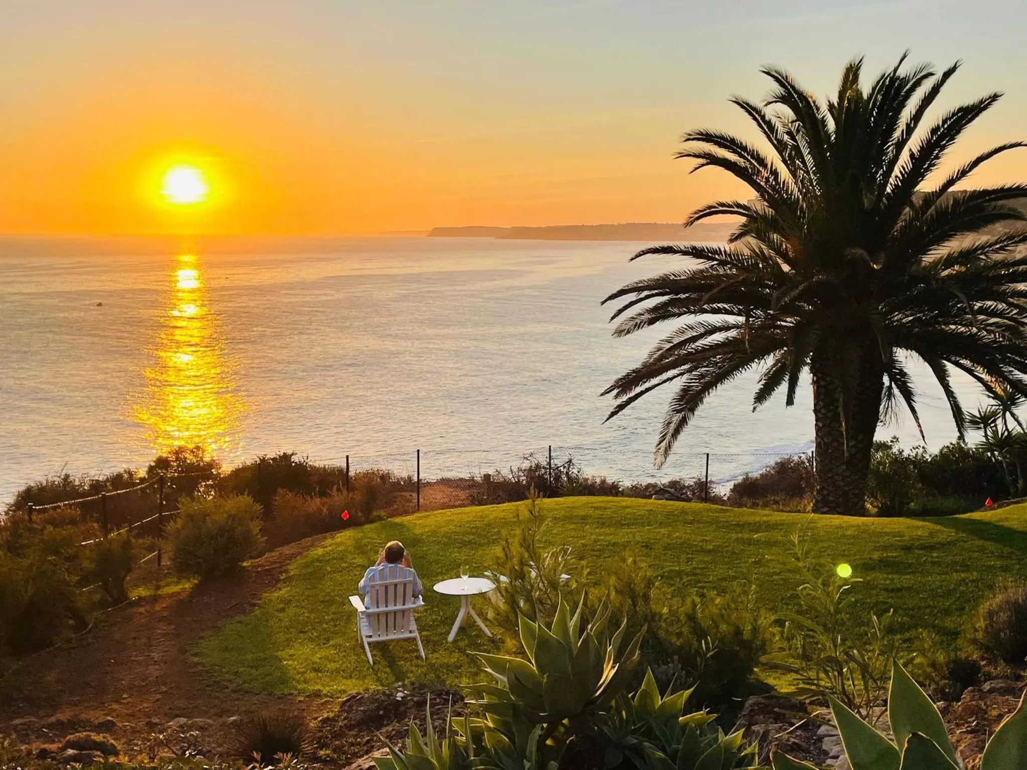 Sunset in Boutique Hotel Vivenda Miranda