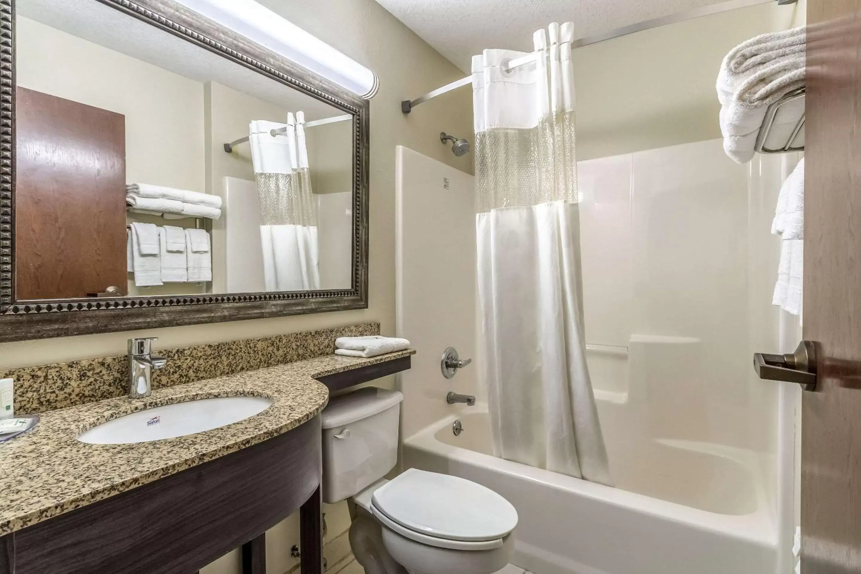 Bathroom in Quality Inn & Suites North Lima - Boardman