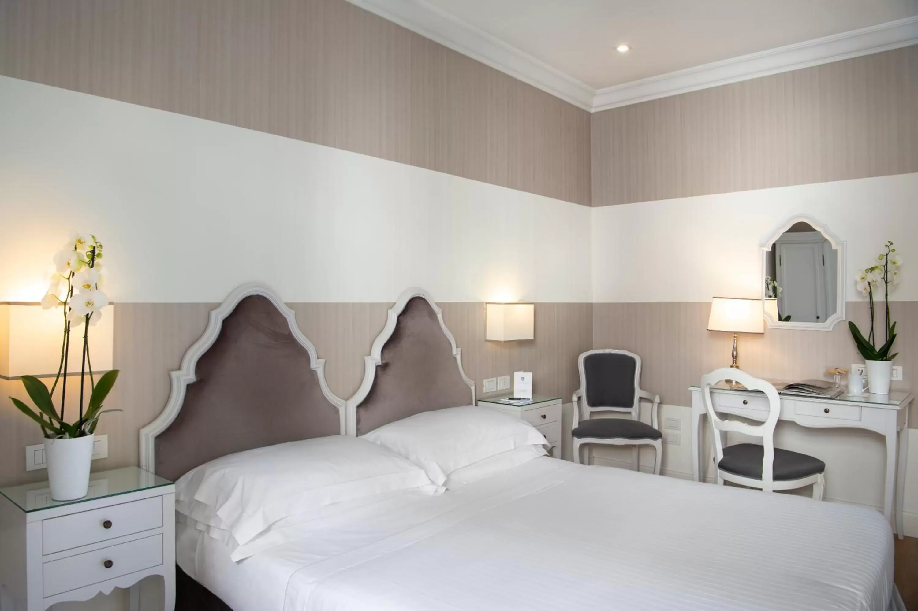 Bedroom, Bed in Hotel Rapallo