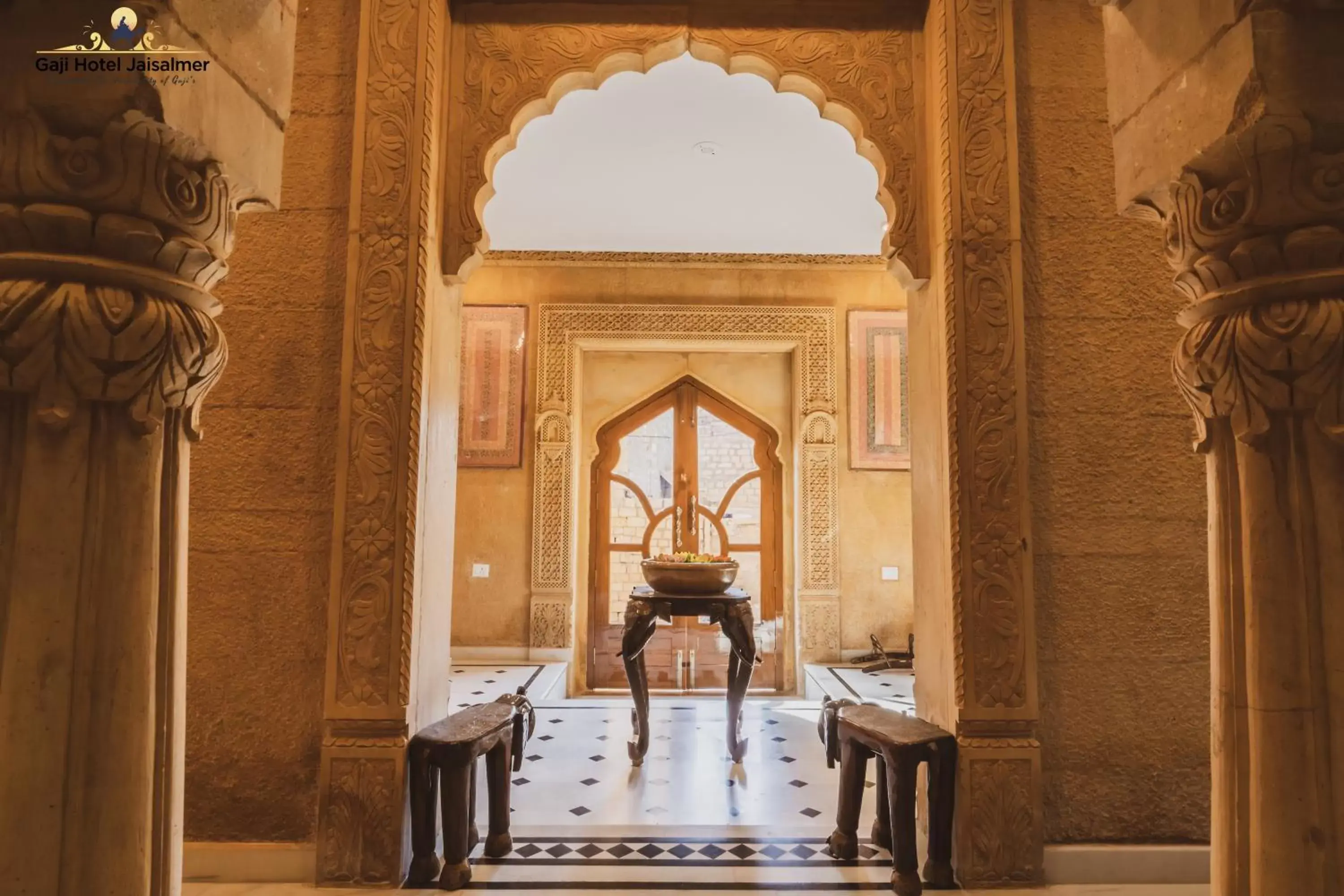 Property building, Dining Area in Gaji Hotel Jaisalmer