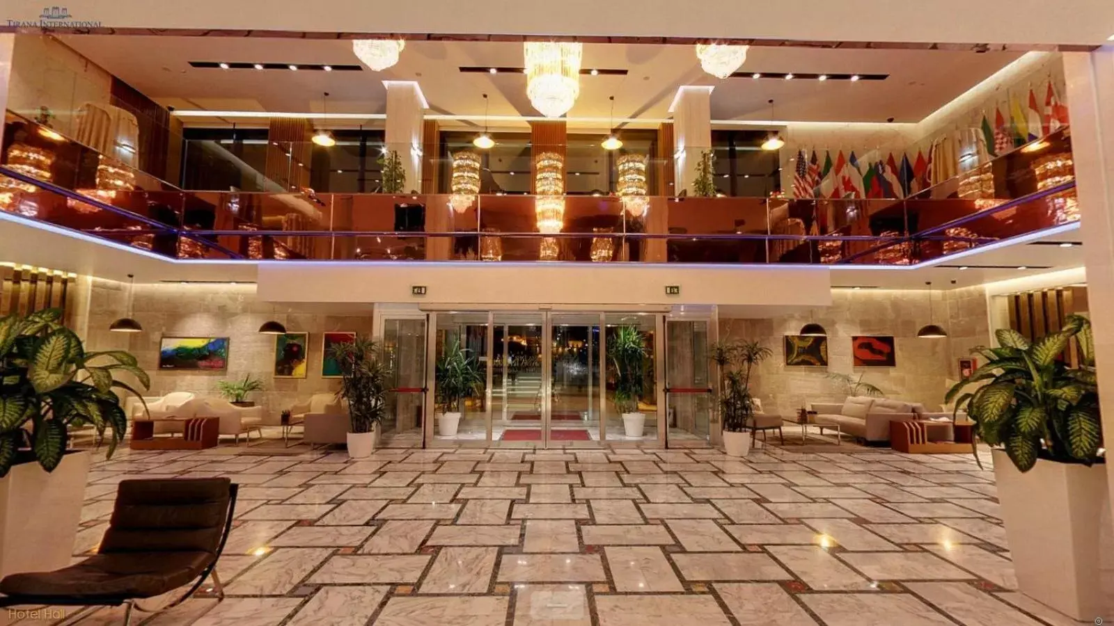 Facade/entrance in Tirana International Hotel & Conference Center
