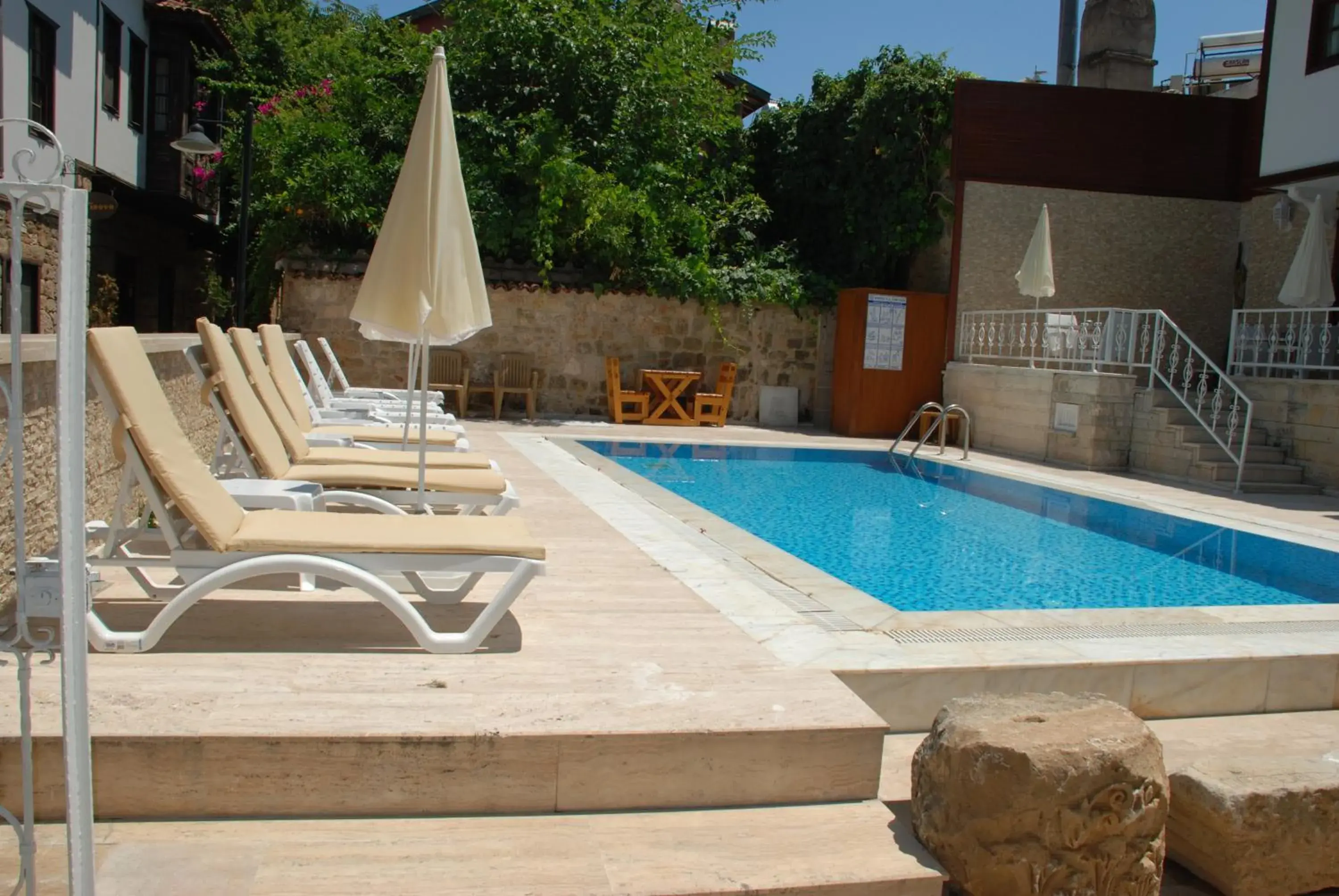 Bird's eye view, Swimming Pool in Urcu Hotel