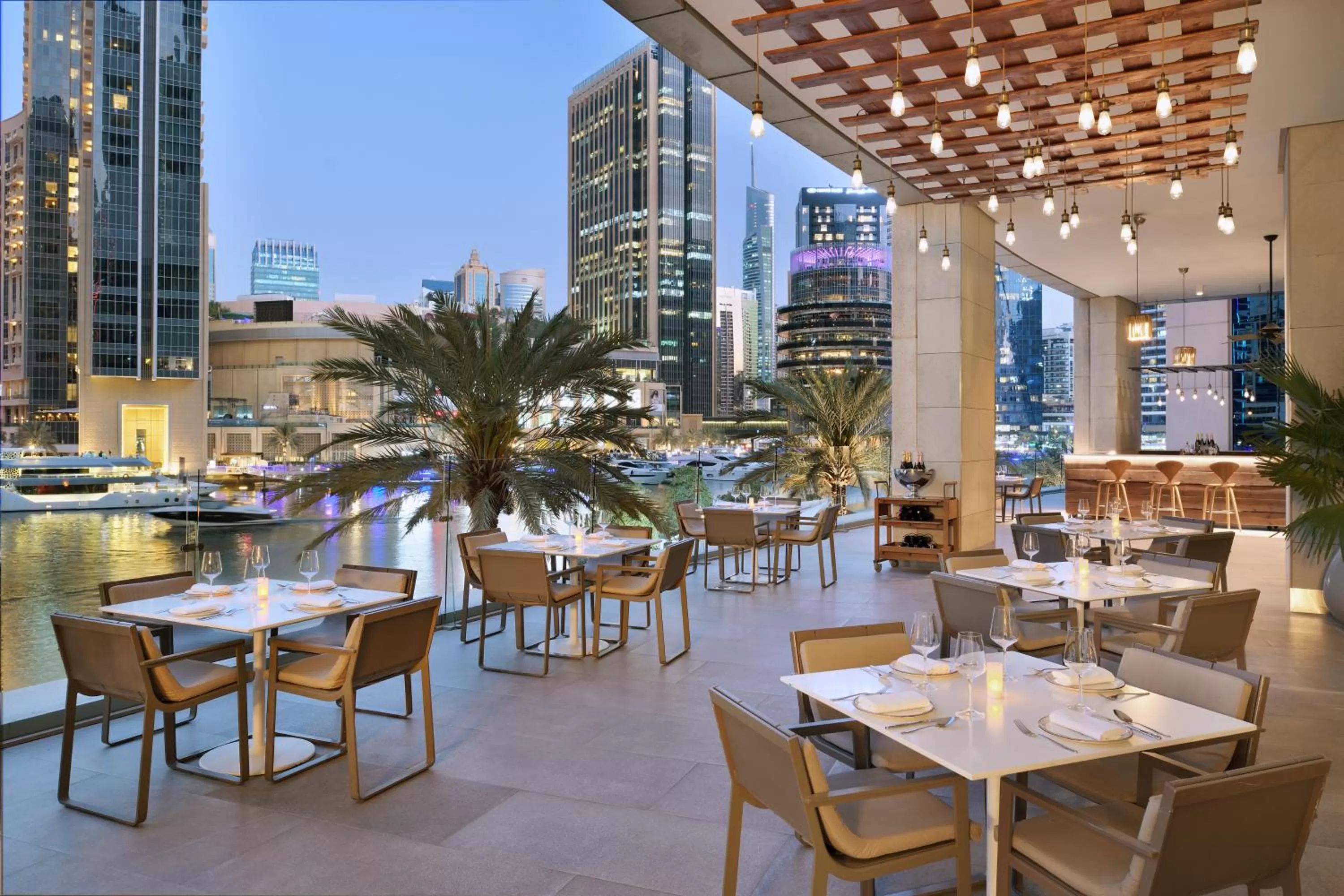 Restaurant/places to eat in InterContinental Dubai Marina by IHG