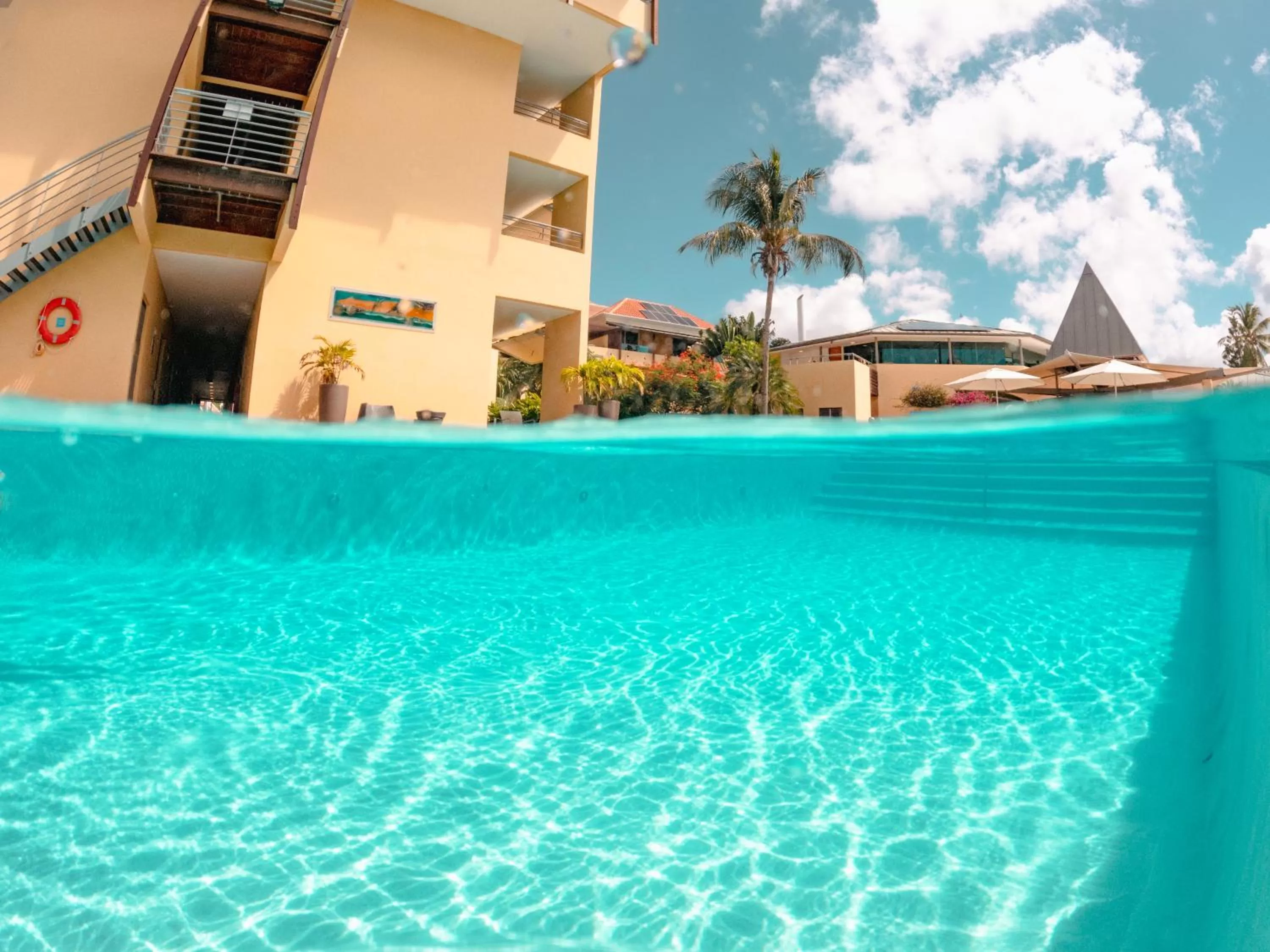 Swimming pool in Curacao Avila Beach Hotel
