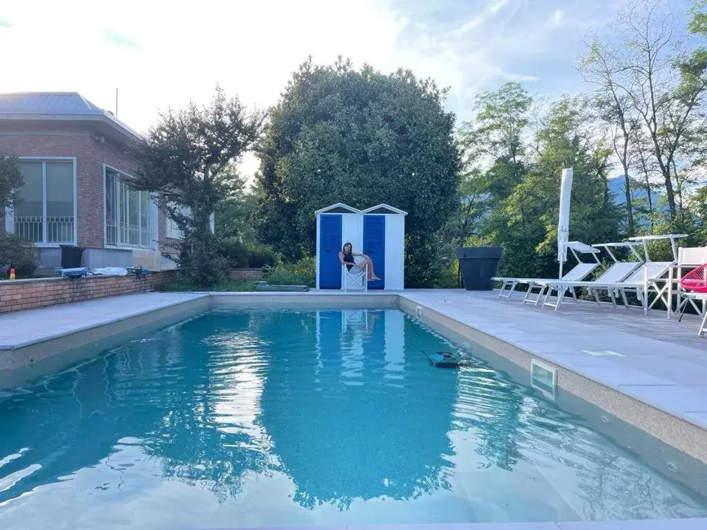 Pool view, Swimming Pool in Villa Silvia Olivetti
