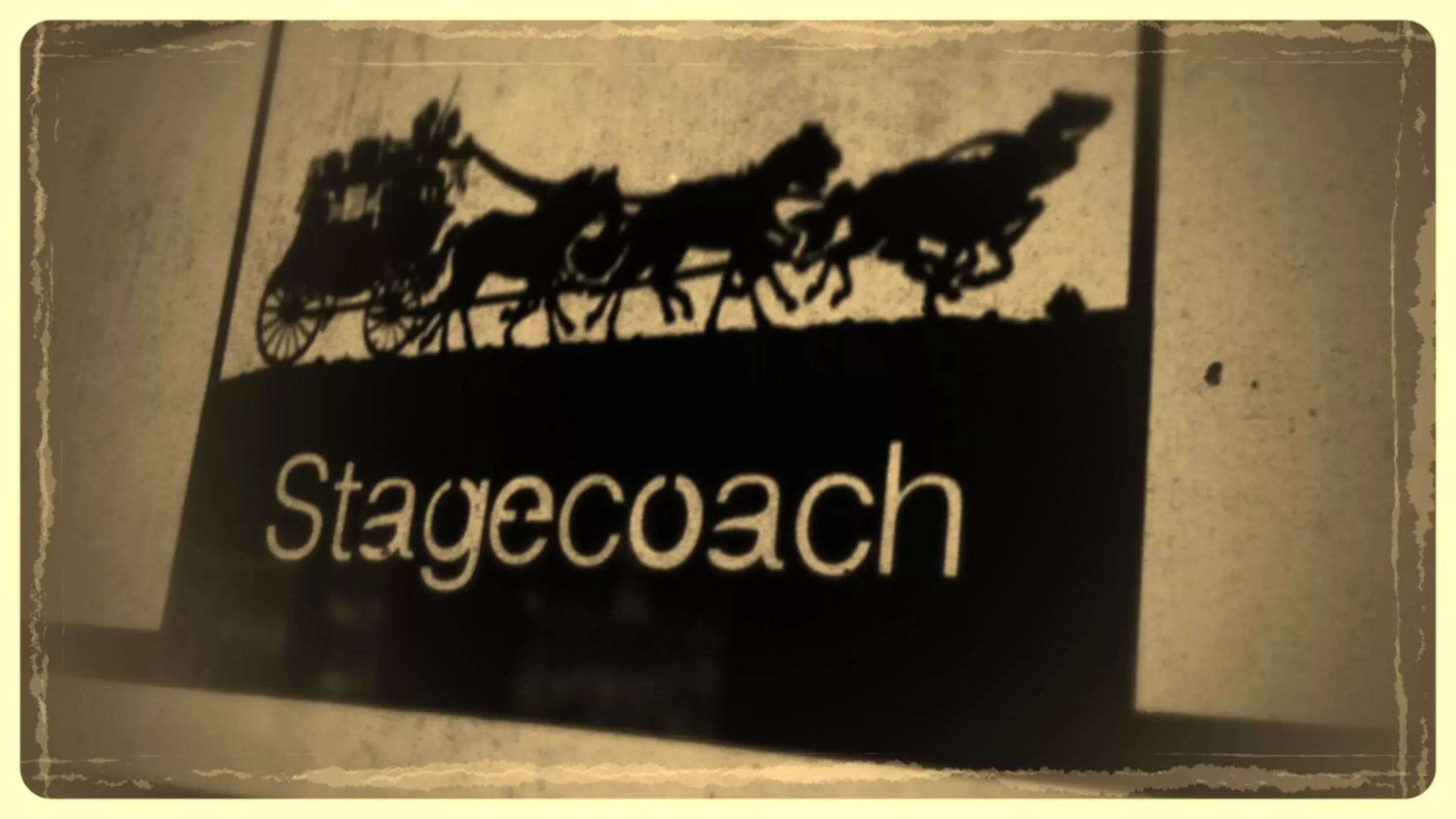 Decorative detail in Stage Coach Inn
