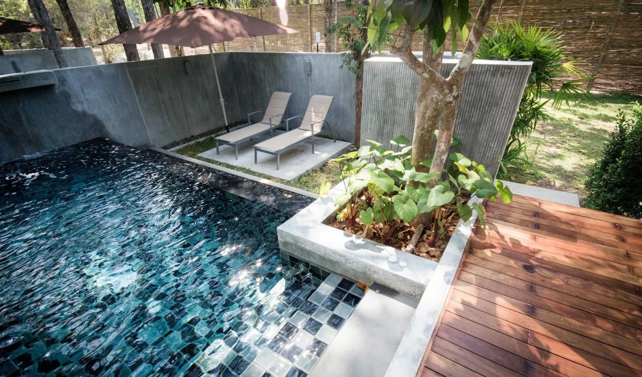 Balcony/Terrace in Villa Thalanena By The Beach
