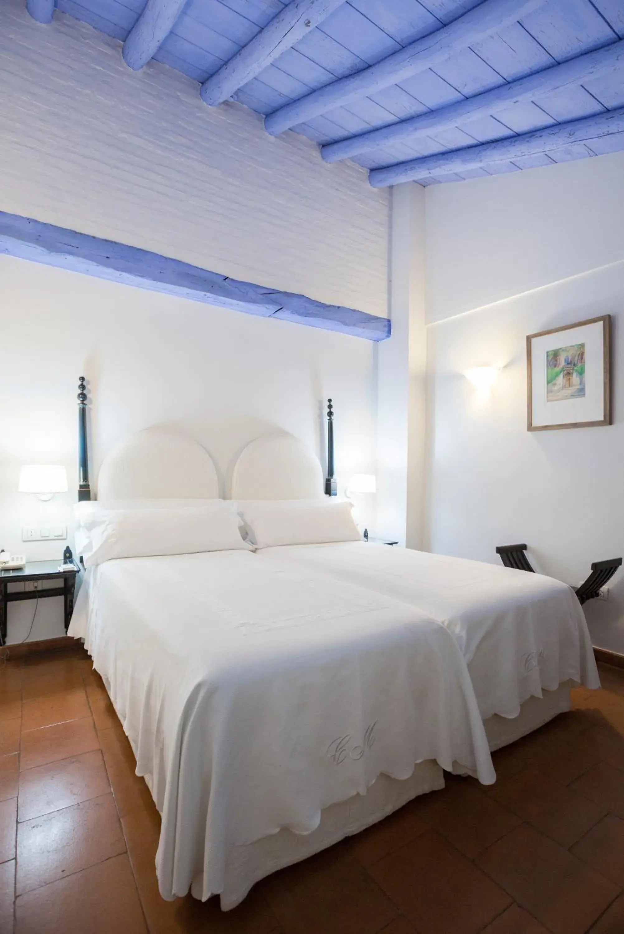Decorative detail, Bed in Hotel Casa Morisca