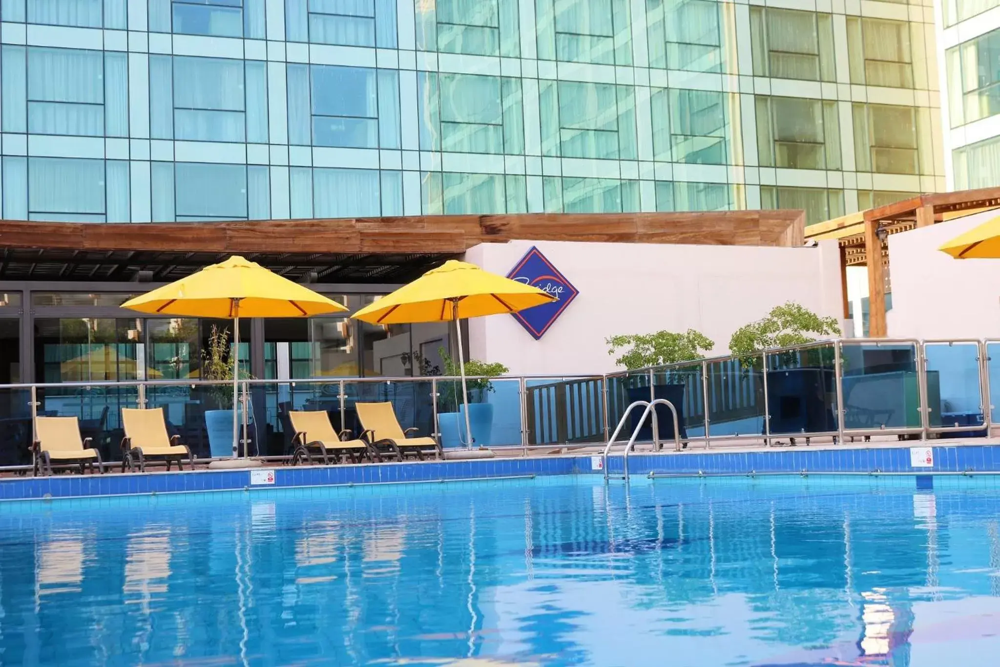 Swimming pool in Crowne Plaza Jeddah by IHG Swimming pool in Crowne Plaza Jeddah by IHG